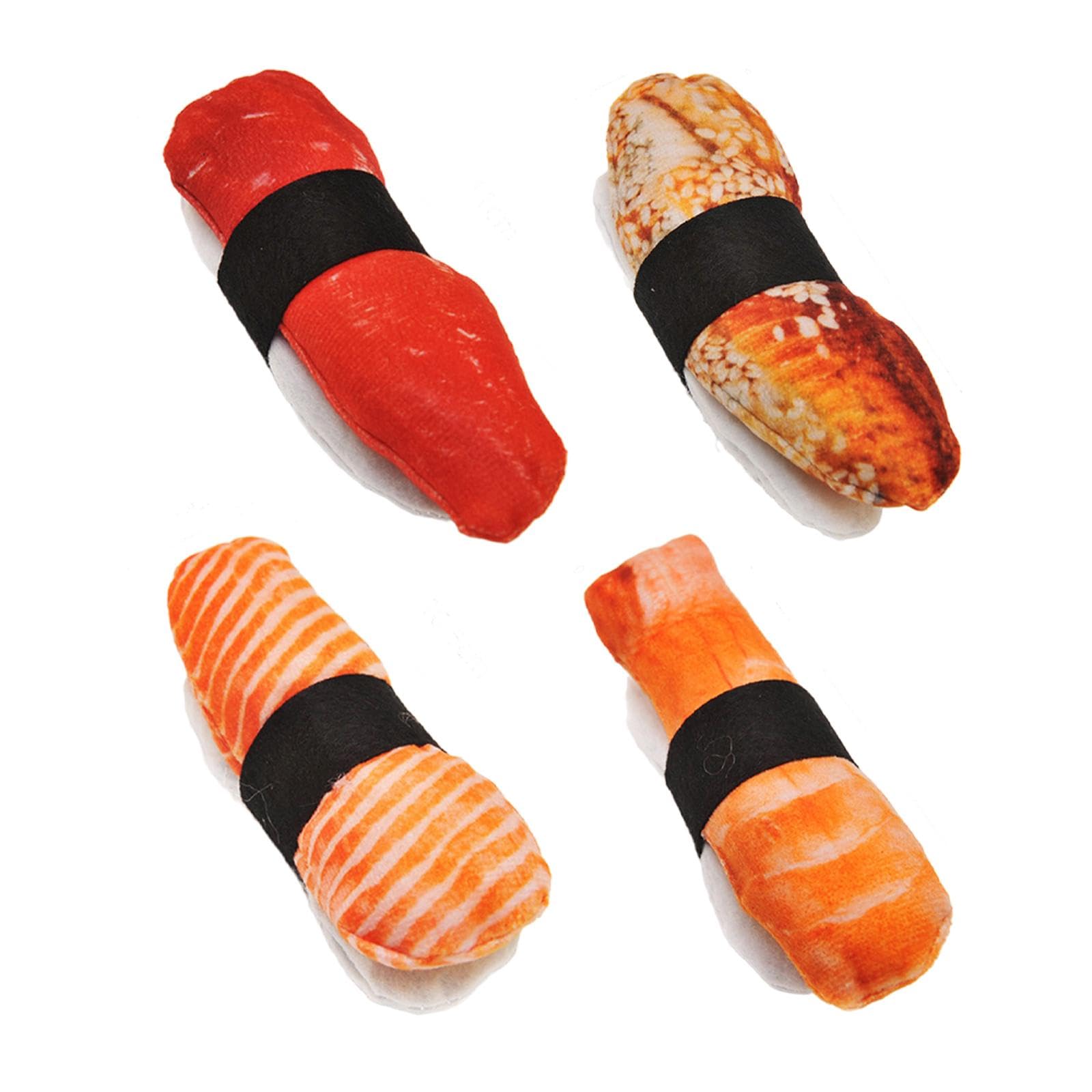 Calandis Sushi Catnip Toy For Cats Cute Soft Kitten Catnip Toys For Cats Kitten Kitty Tuna | Toys | Cat Supplies