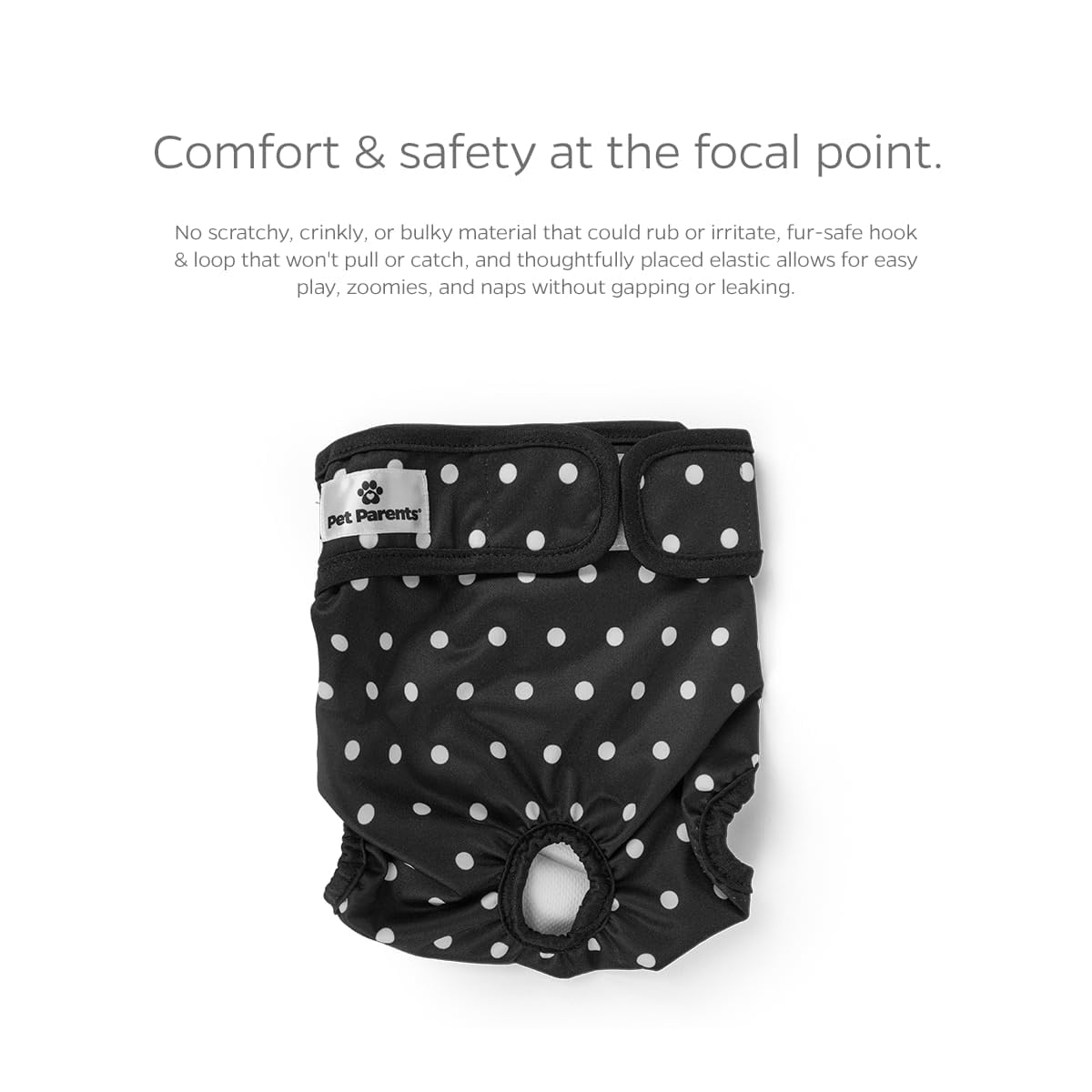 Pet Parents Washable Dog Diapers (3Pack) + Extendrs Of Durable Doggie Diapers, Premium Dog Diapers Female (X-Large, Luxe)