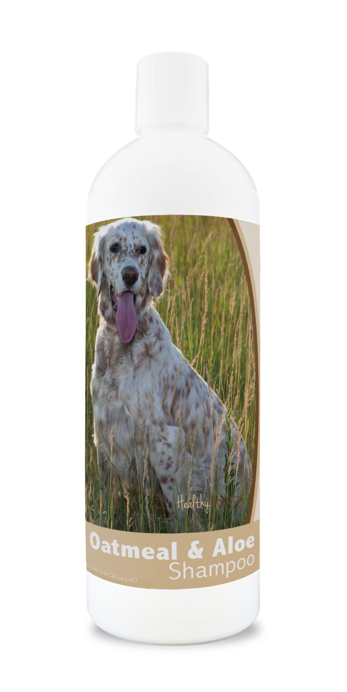 Healthy Breeds English Setter Oatmeal Shampoo With Aloe 16 Oz