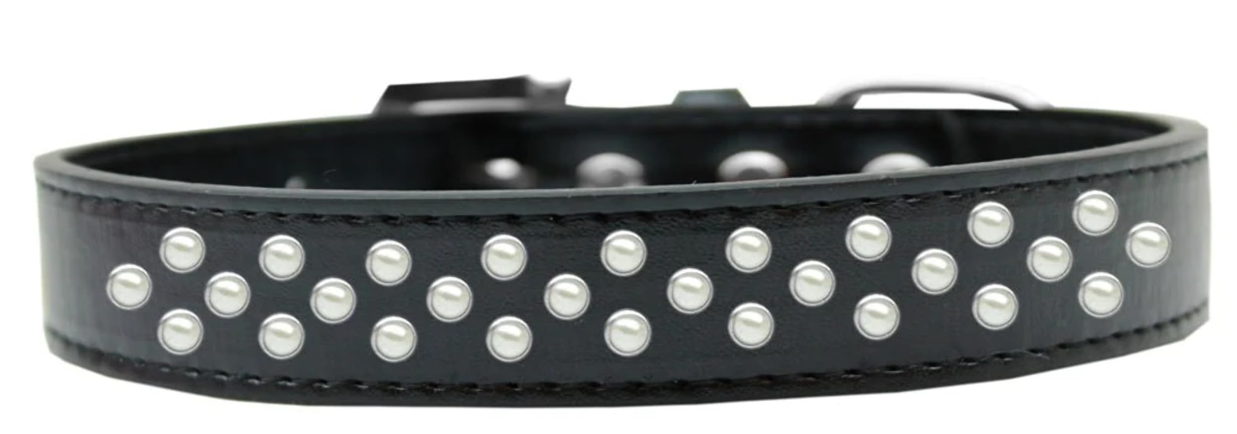 Dog, Puppy & Pet Fashion Collar, Pearl Rimsets Sprinkles Bright Pink 18