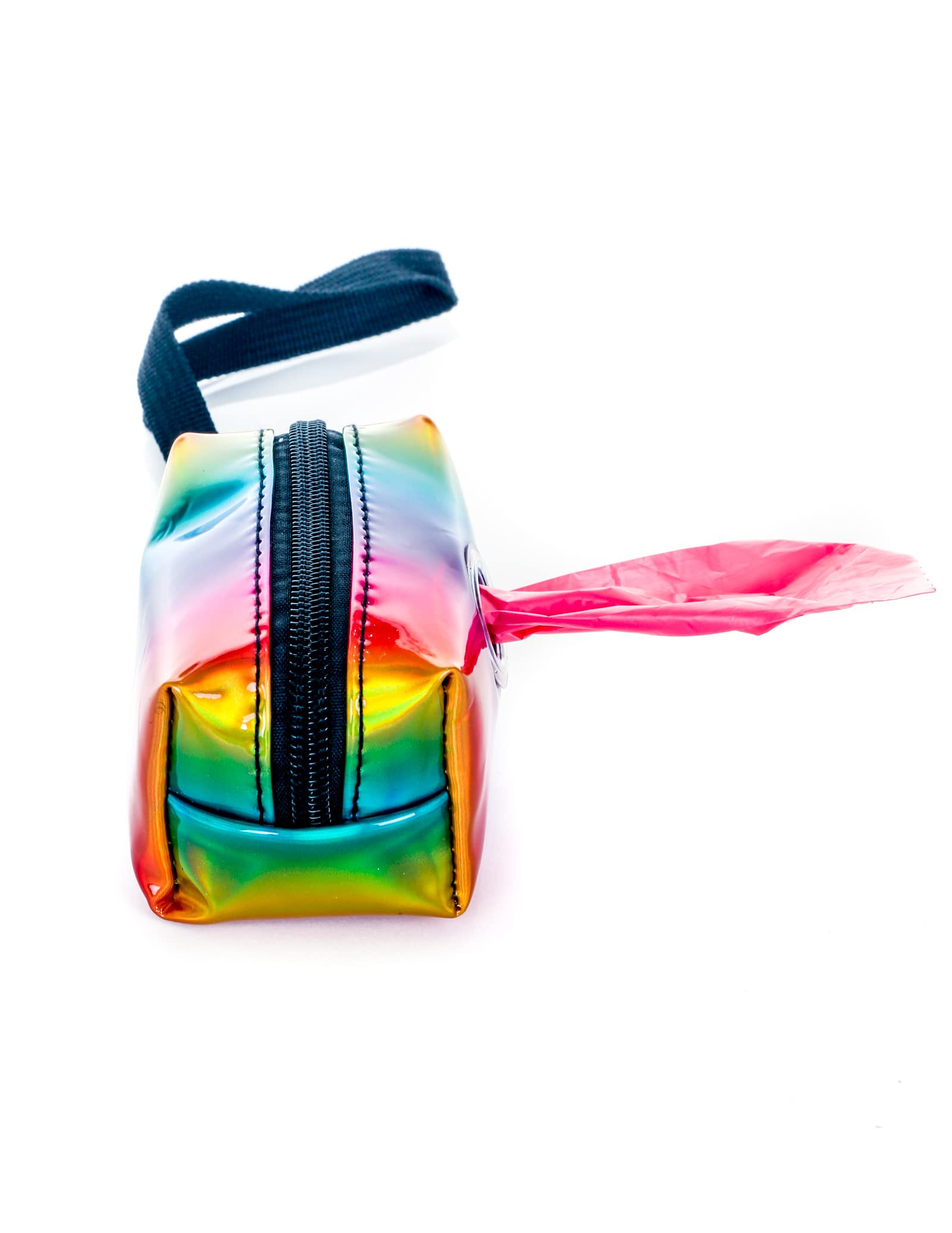 poopyCUTE - Cute Dog Poop Bag Holder for leash Poop Bags for Dogs Vegan Friendly Dog Poop Bag Dispenser Dog Treat Pouch Poop Bag