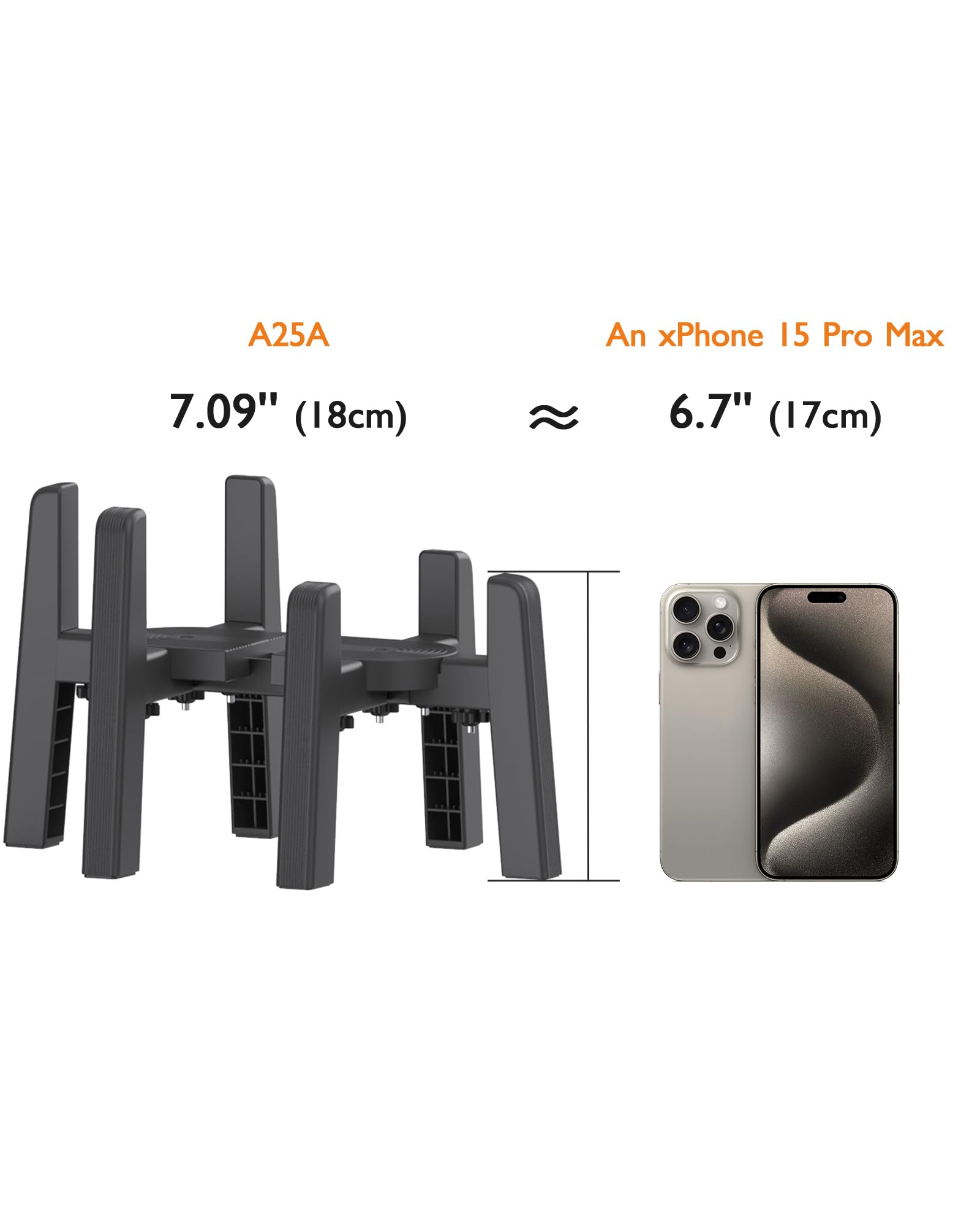 Czpet Dog Water Dispenser Stand, Holder For Pet Automatic Feeders, Width Adjustable Elevated Stand For Pet Feerders, Suitable Fo