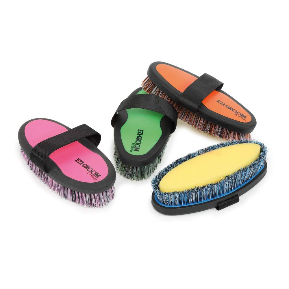 Ezi-Groom Grip Body Wash Brush (Lime)