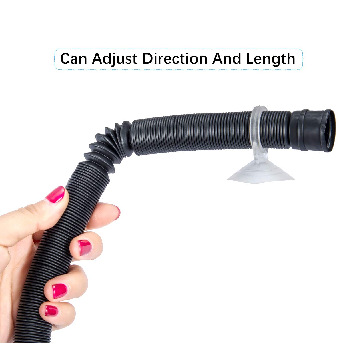 Betazooer Accessories of Top fill Reptile Humidifier, Reptile Fogger with Extension Tube, Suitable for Reptiles Amphibians and T