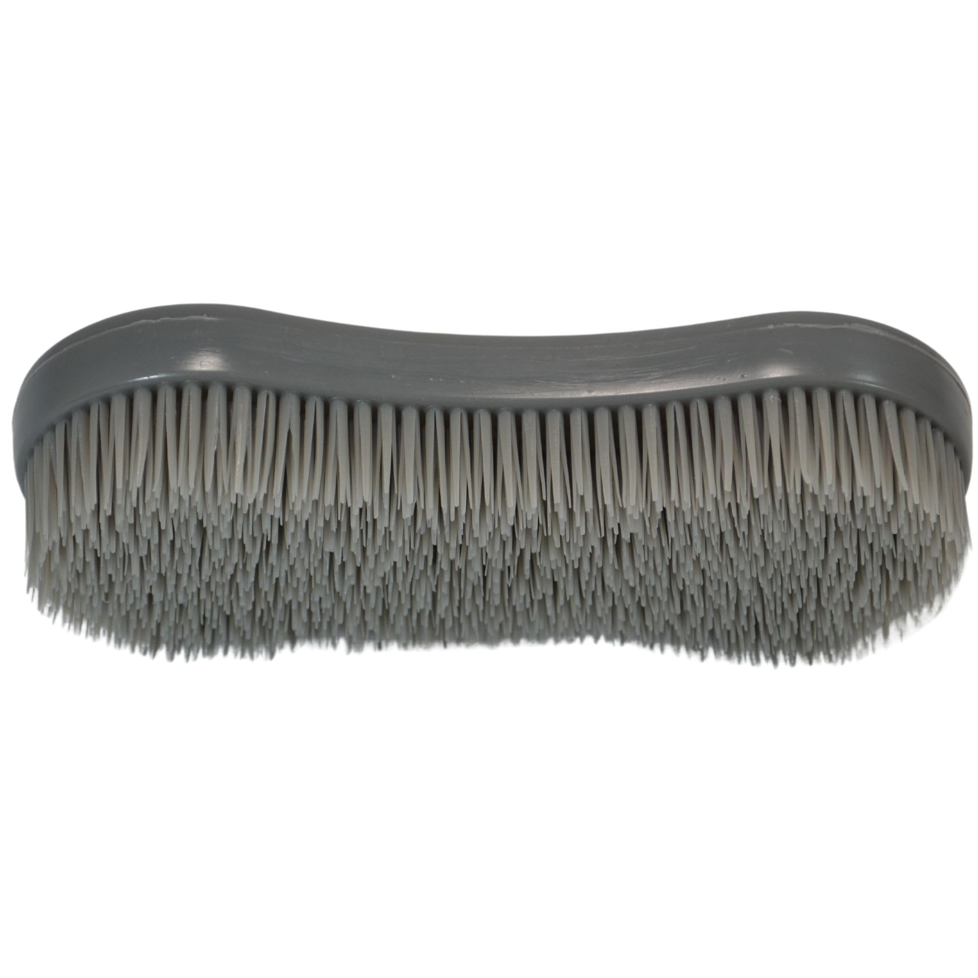 Intrepid International Magic Horse Brush Horse Grooming Kit W/Durable Plastic Britsles, Horse Brushes For Grooming, Grey