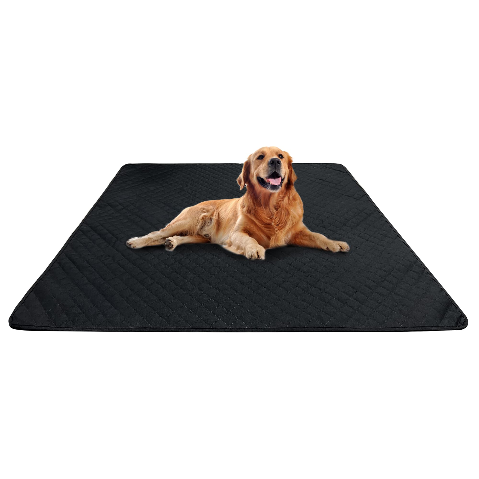Washable Pee Pads For Dogs 48''X48'' Reusable Puppy Pad Pet Training Pads, Waterproof Mat Non-Slip, Dog Pee Pad Whelping Pads Do