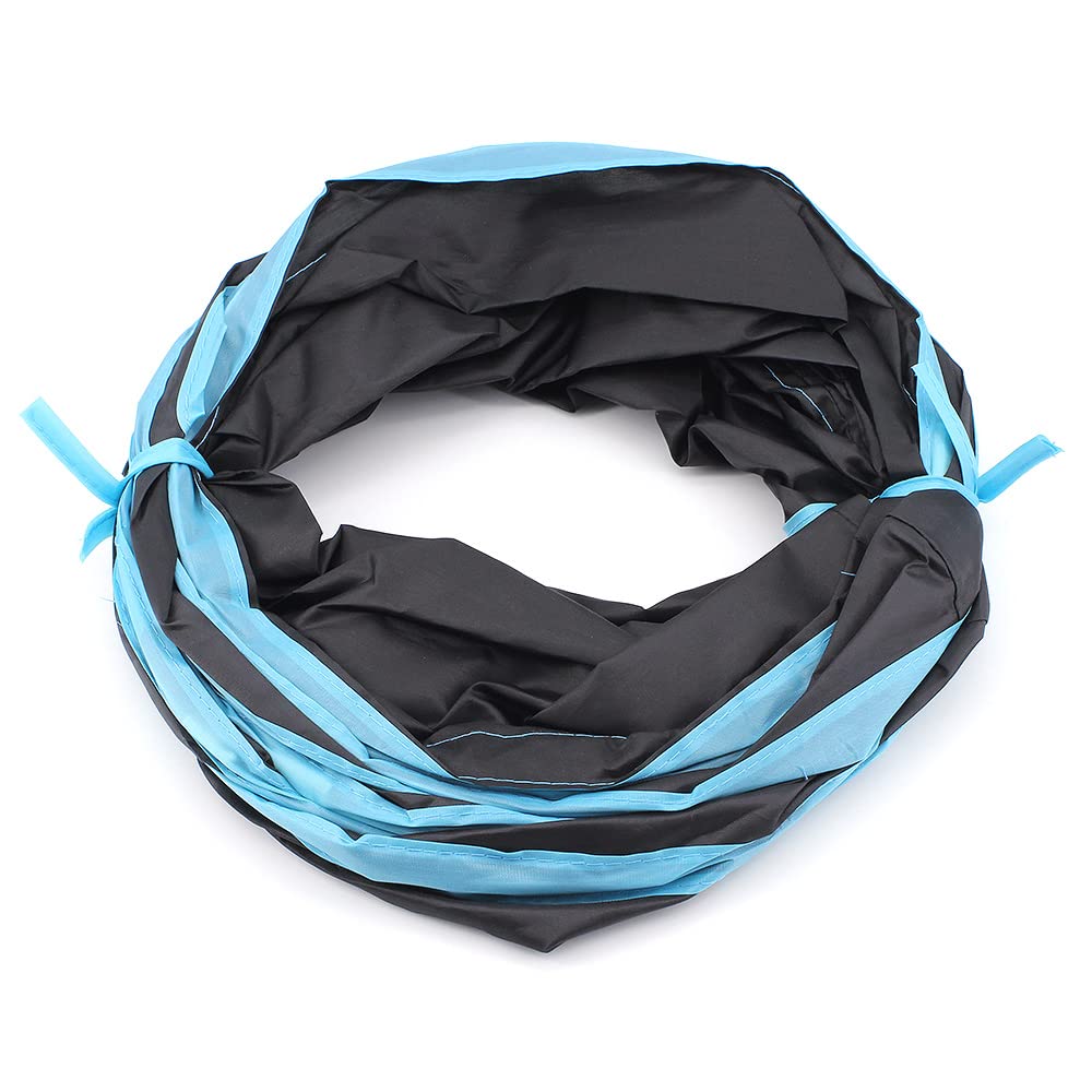 Bemodst S-Type Cat Tunnel, 2 Way/3 Way/4 Way/5 Way Collapsible S-Shape Small Animal Tubes Kitty Tunnels Interactive Maze House Toy With Storage Bag For Kitten Puppy Rabbit Guinea Pig … (2-Way)