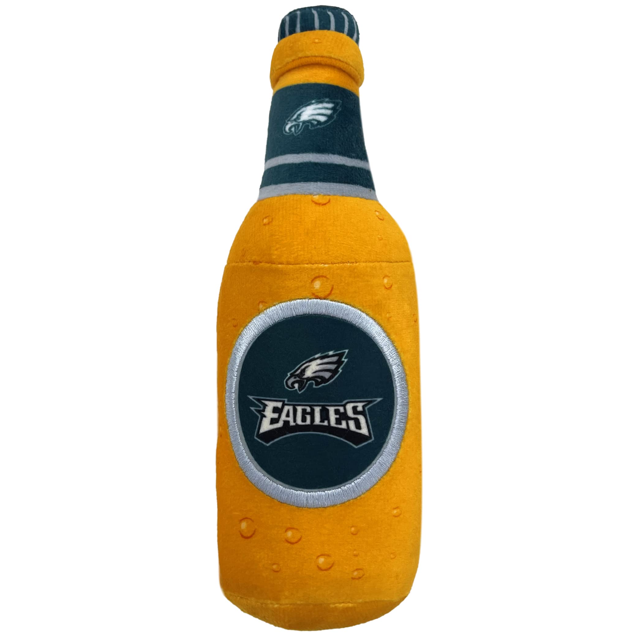 Nfl Philadelphia Eagles Beer Bottle Plush Dog & Cat Squeak Toy - Cutest Stadium Soda Bottle Snack Plush Toy For Dogs & Cats With