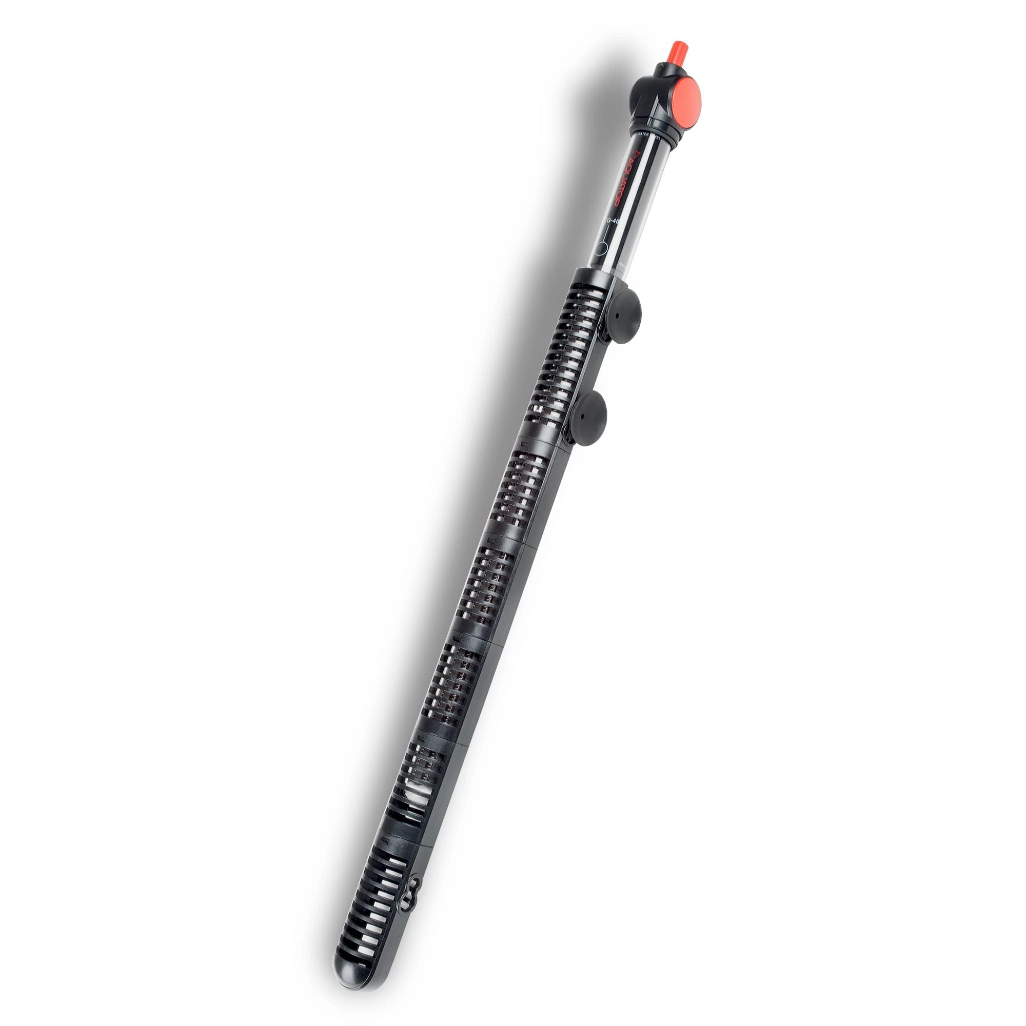 Aquatop 400W Premier Glass Heater With Protective Guard - Fully Submersible For Fish Tanks Up To 130 Gallons 68-93F Adjustable T
