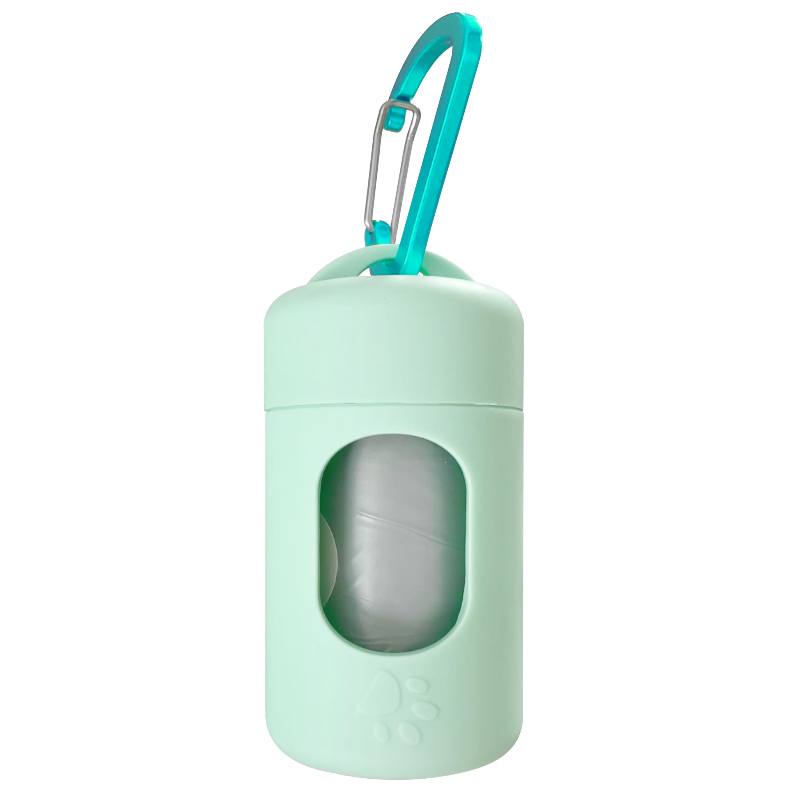 Dog Poop Bag Dispenser For Leash With Snap Clip, Skin-Friendly Texture Waste Bag Holder For Dog Walks And Cats, Pets Litter Bag 