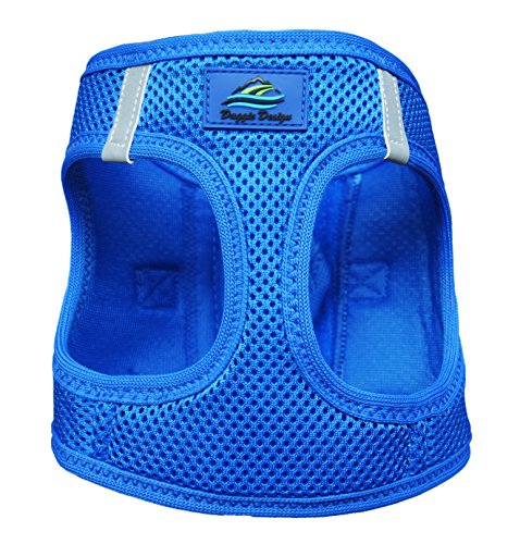American River Solid Ultra Choke Free Dog Harness  Cobalt Blue
