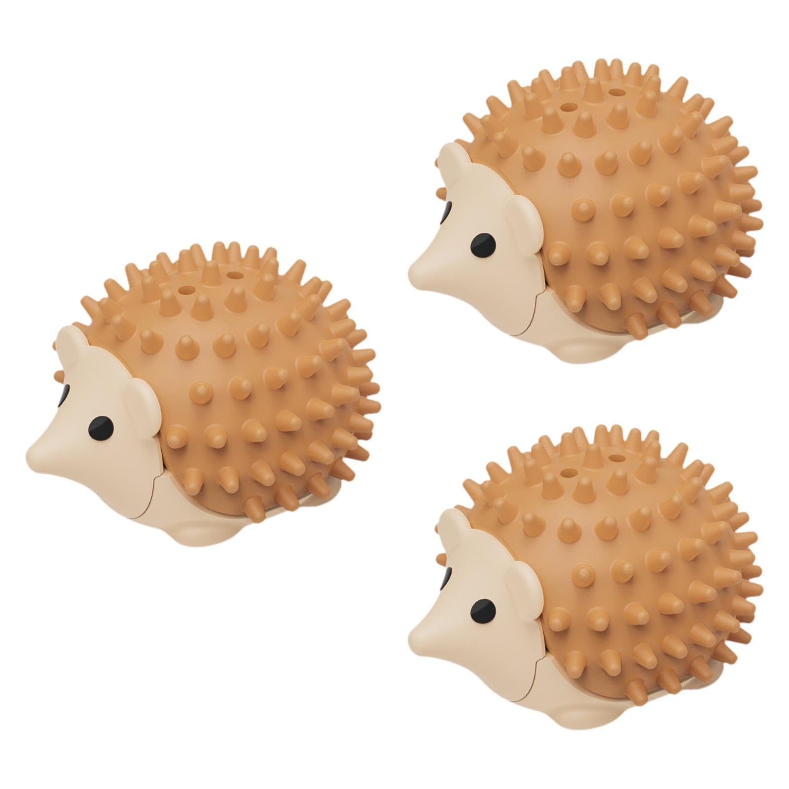 Ujeavette 3 Pieces Catnip Toys Balls Kitten Toy Cute Cat Toy Ball For Cat Kitty Kitten Coffee