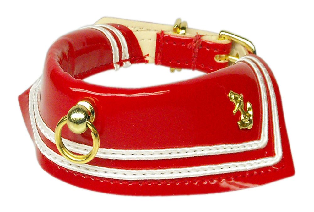 Mirage Pet Products Collar 79-08 18Rd Sailor Red 18