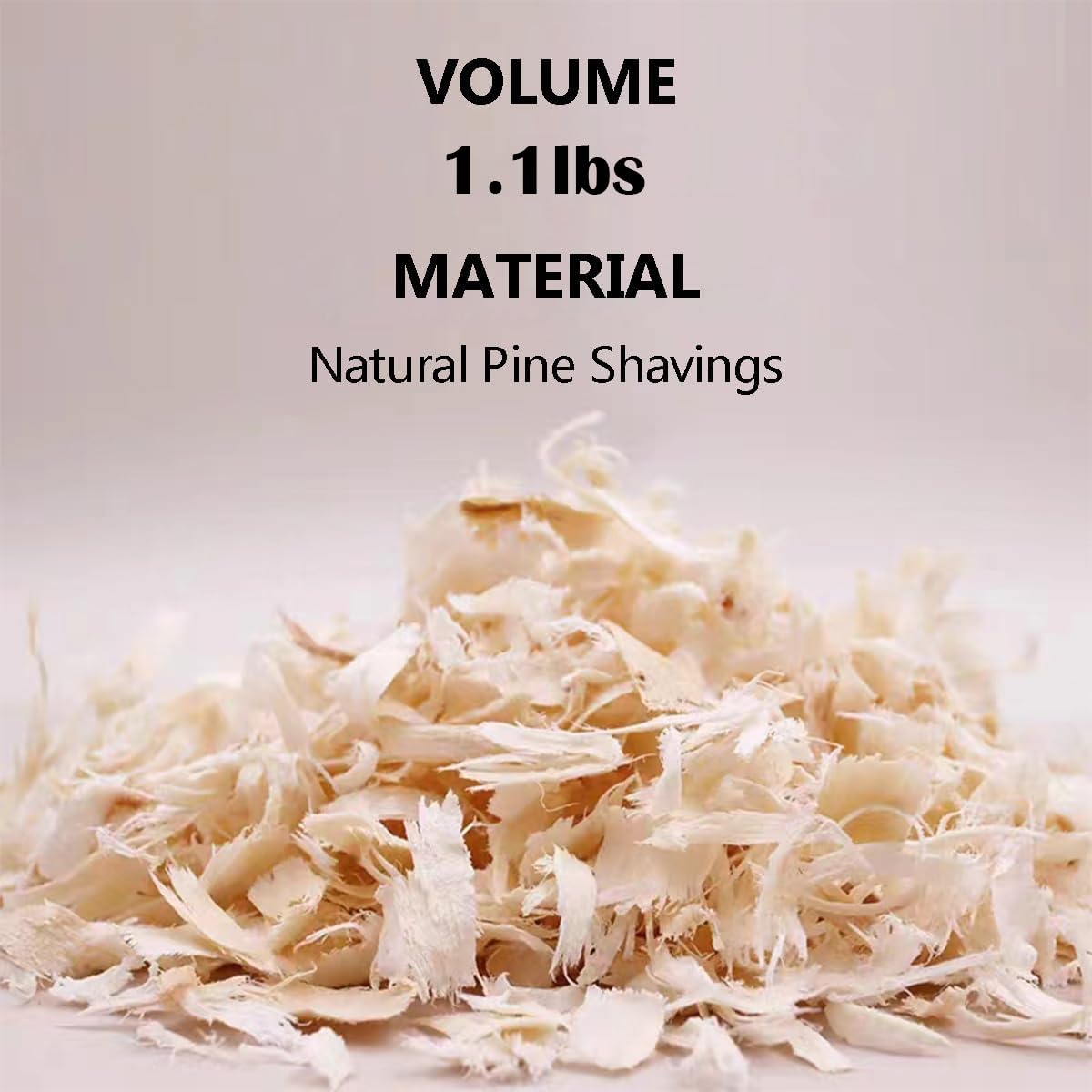 MANON ROSA Wood Shavings for Bird Bedding - Natural Aspen Soft Low-Dust & Odor-Control Nesting Material for Parakeets Parrots Ra