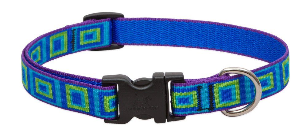 Lupinepet Originals 3/4' Sea Glass 13-22' Adjustable Collar For Medium And Larger Dogs