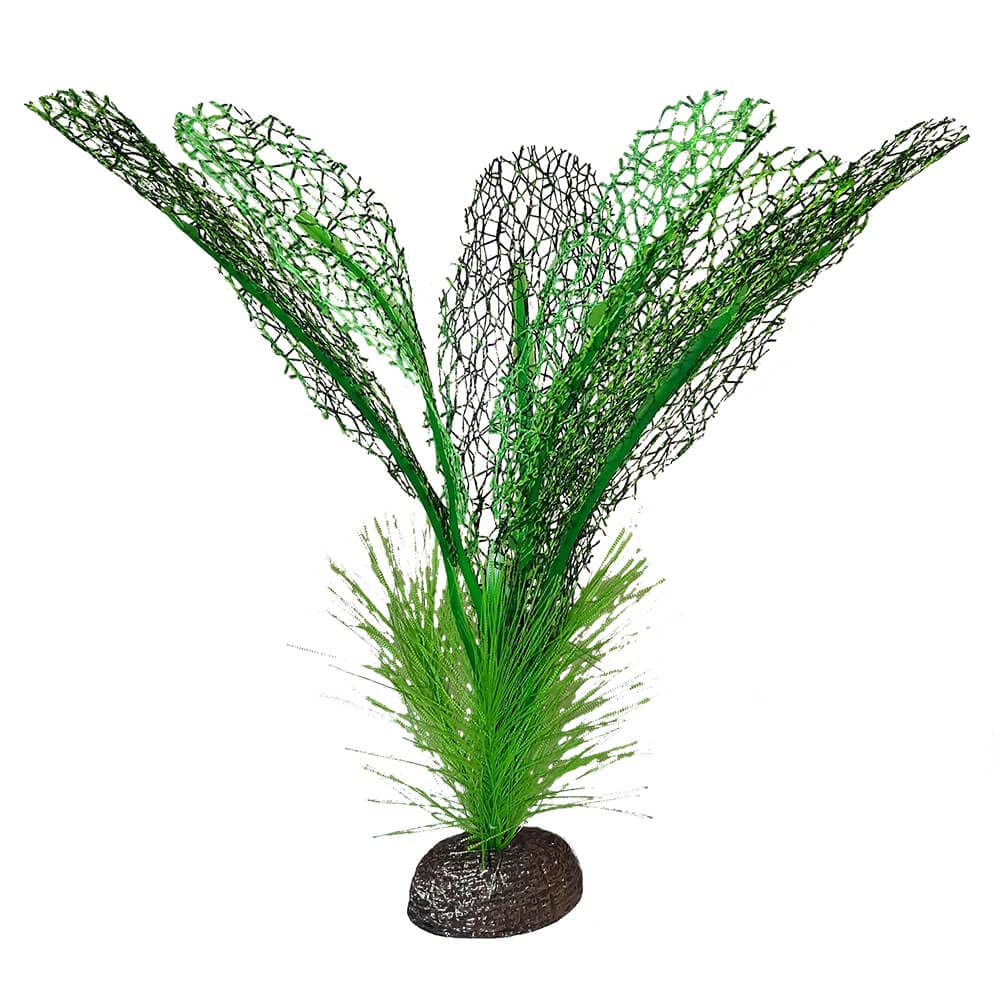 Fluval Plastic Betta Madagascar Lace Plant Aquarium Decoration, Model 14850