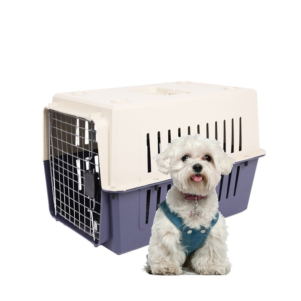 Livebest Portable Side Opening Pet Cat Carrier Crate Outdoor Kennel Car Travel Box For Small Animals