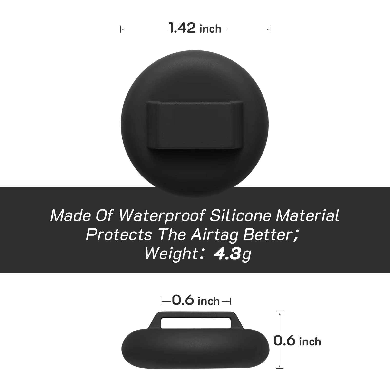 14 Pack Airtag Cat Collar Reflective-Breakaway With Airtag Holder And Bells,Adjustable 7.5''-12.5'',Safety Kitten Collar, Ideal