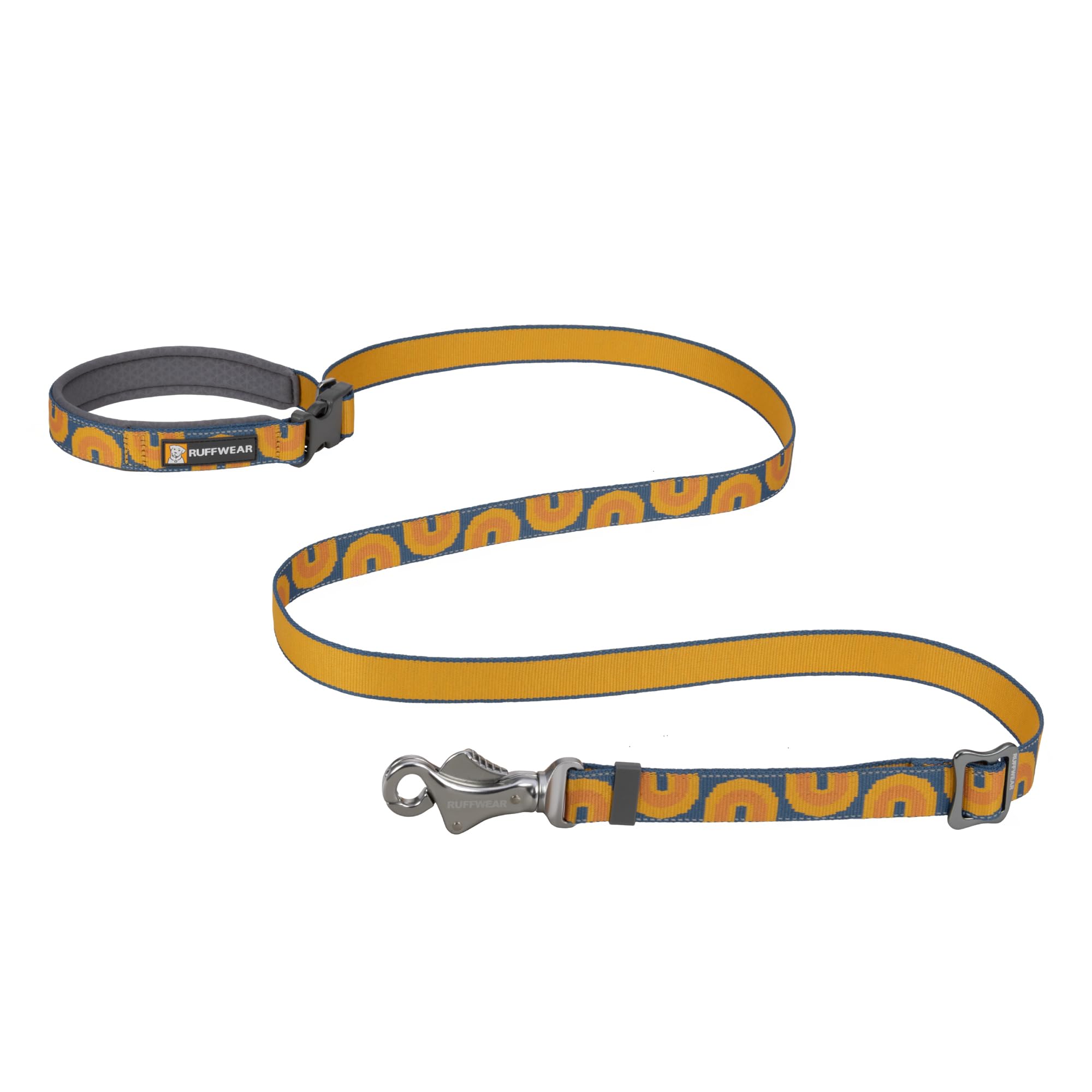Ruffwear, Crag Ex Leash, Extendable Dog Leash, Hand-Held Or Waist-Worn Reflective Lead, Canyon Oxbow