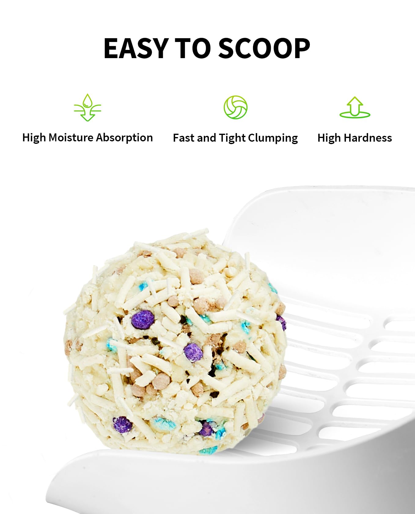 Petkit Upgraded Clump+ Tofu Mixed Cat Litter, Stronger Odor Control,Ultra Absorbent And Rapid Clumping, 100% Natural Ingredients