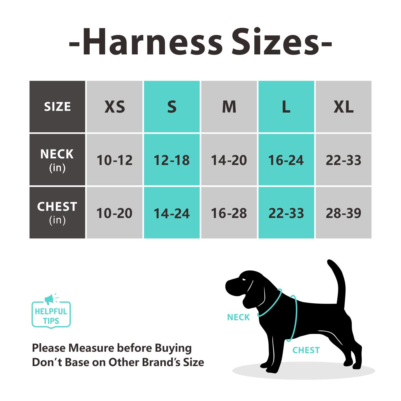 Poypet No Pull Dog Harness, No Choke Front Lead Dog Reflective Harness, Adjustable Soft Padded Pet Vest With Easy Control Handle For Small To Large Dogs(Mint Blue,Xs)