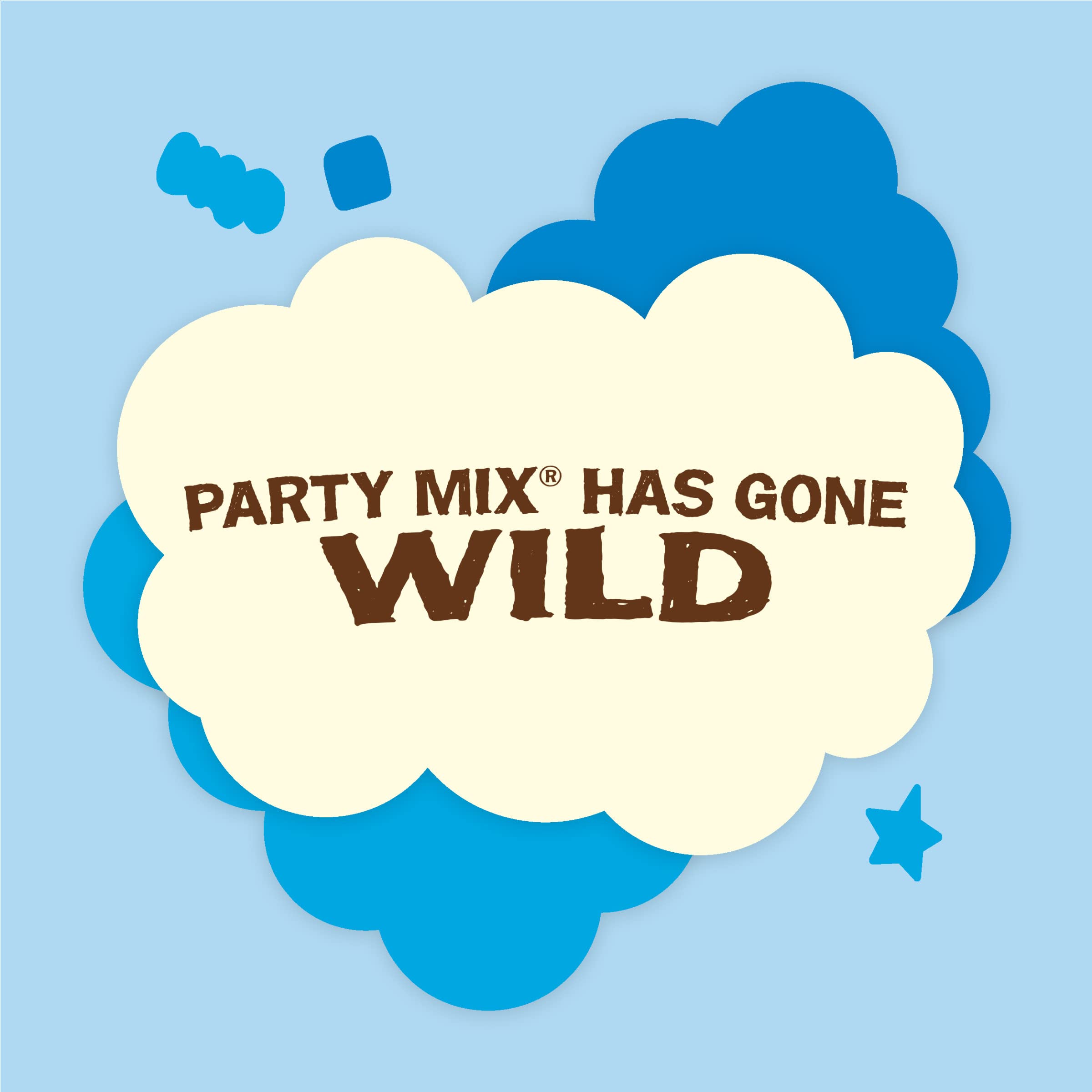 Purina Friskies Natural Cat Treats, Party Mix Natural Yums With Wild Tuna - (Pack of 6) 6 oz. Pouches