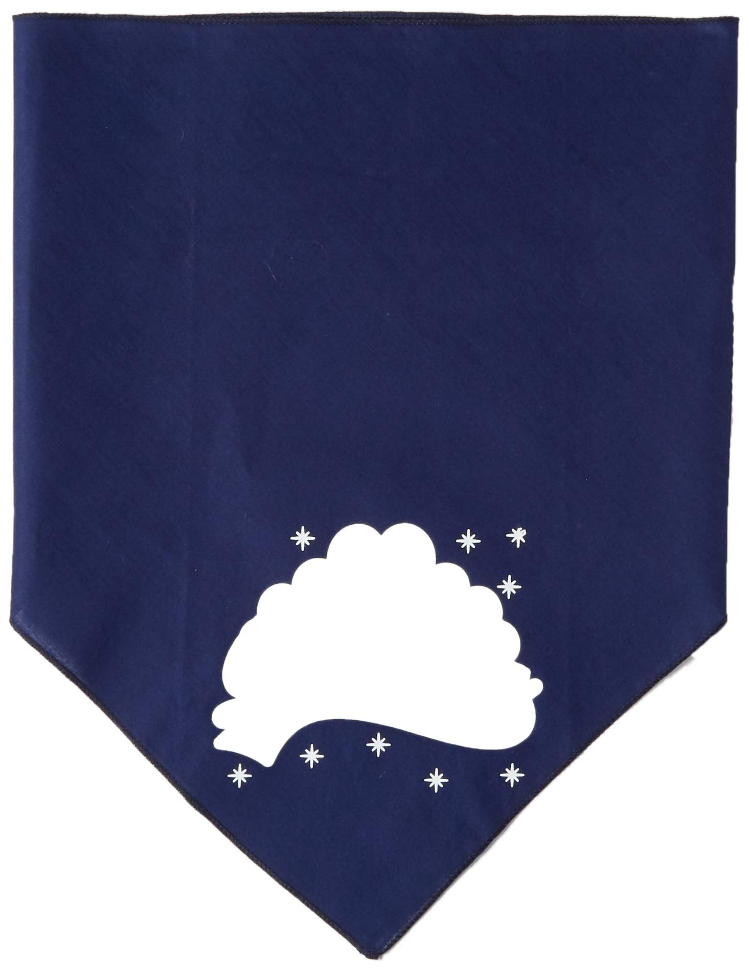 Mirage Pet Products I'm a Prince Screen Print Bandana for Pets, Large, Navy Blue