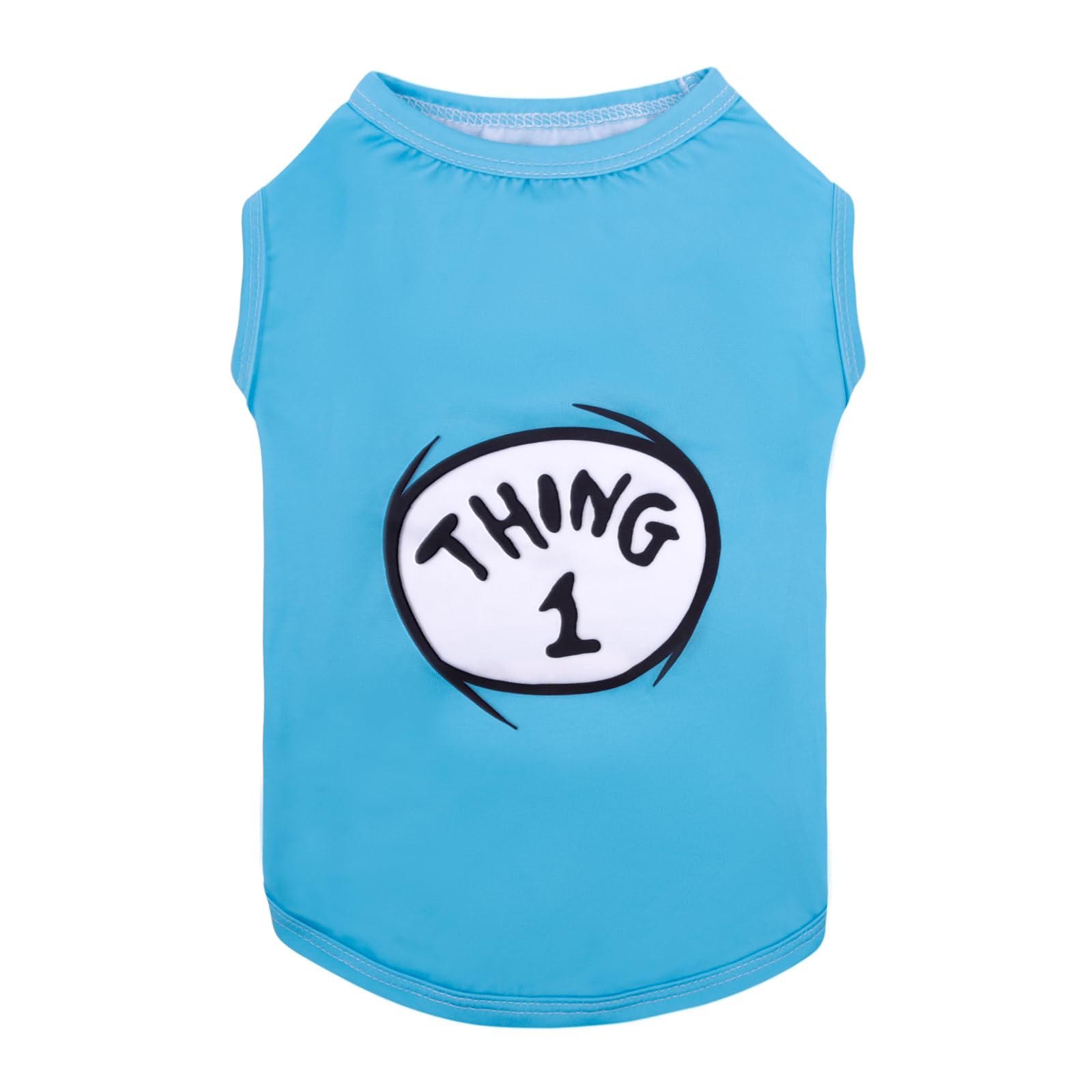 Cutebone Soft Dog Shirt Thing 1 Lightweight Small Puppy T-Shirts Pet Clothes Breathable Tee Vest Stretchy Outfit Cat Apparel Bx0