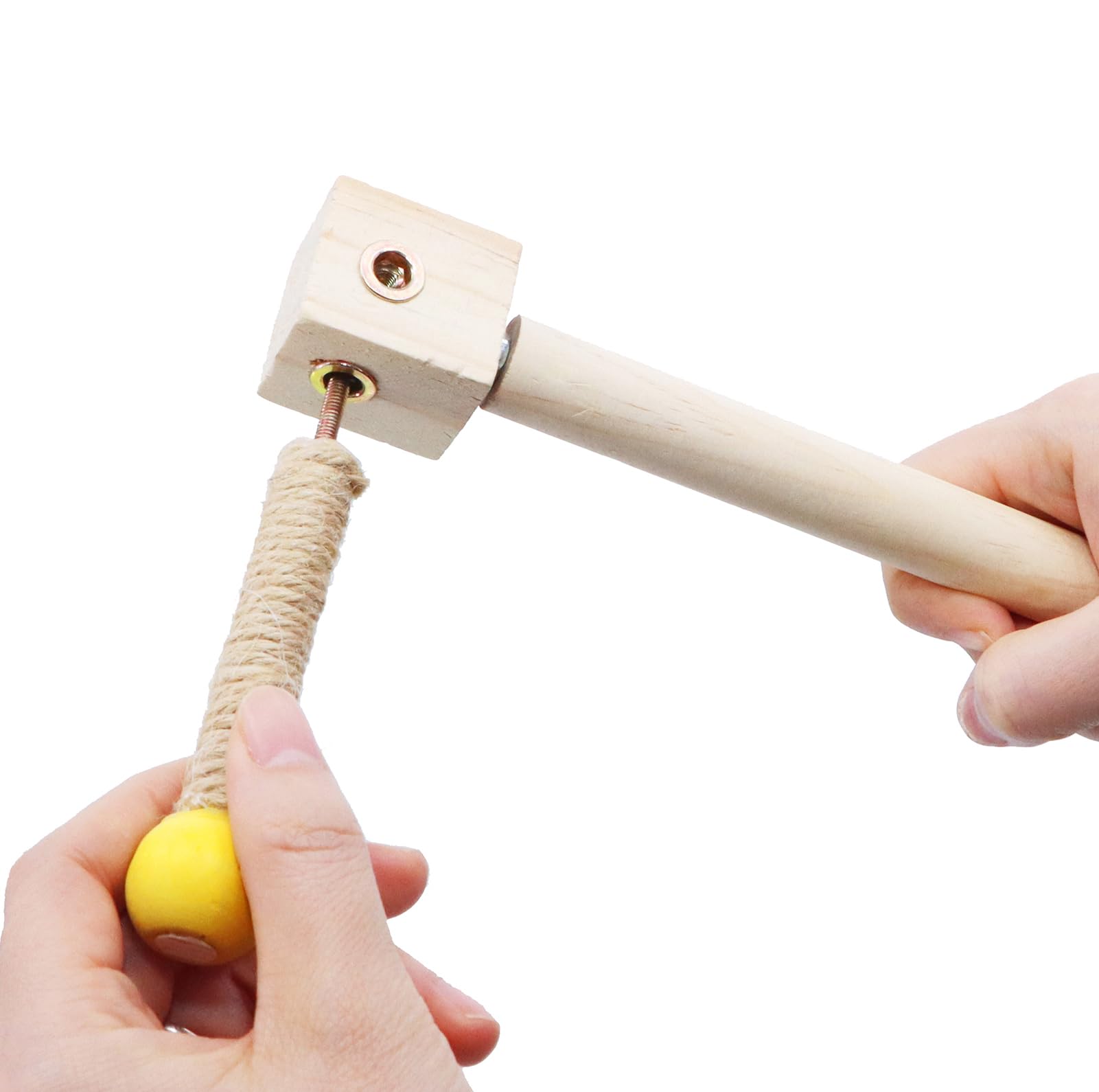 Bird Stand Perch, Portable Tabletop Bird Perch,Interactive Spin Training Bird Toys For Small Medium Parrots Parakeets Conures Lo