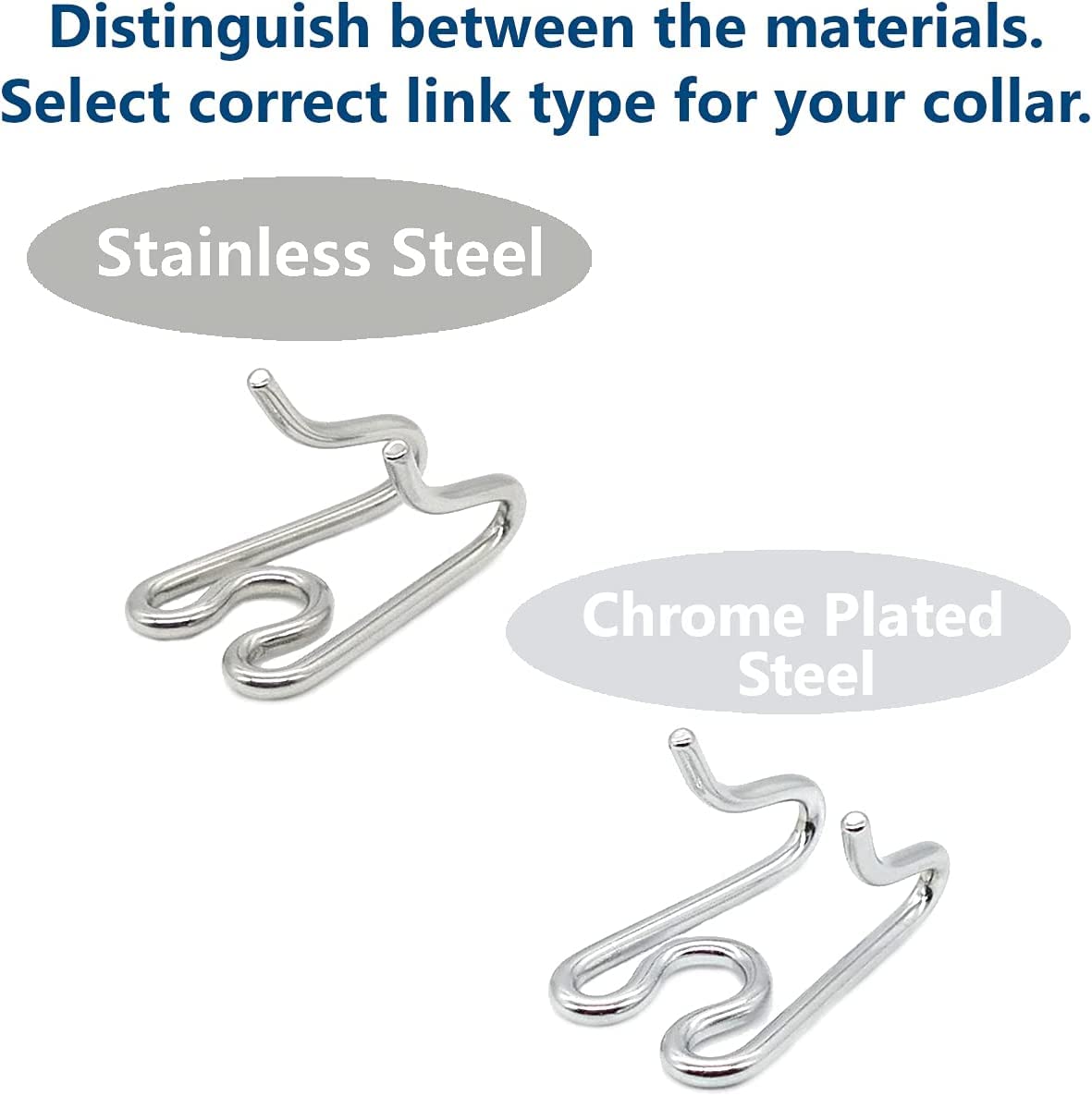 2.25Mm Herm Sprenger Prong Collar Extra Links Chrome Plated (3 Pack)