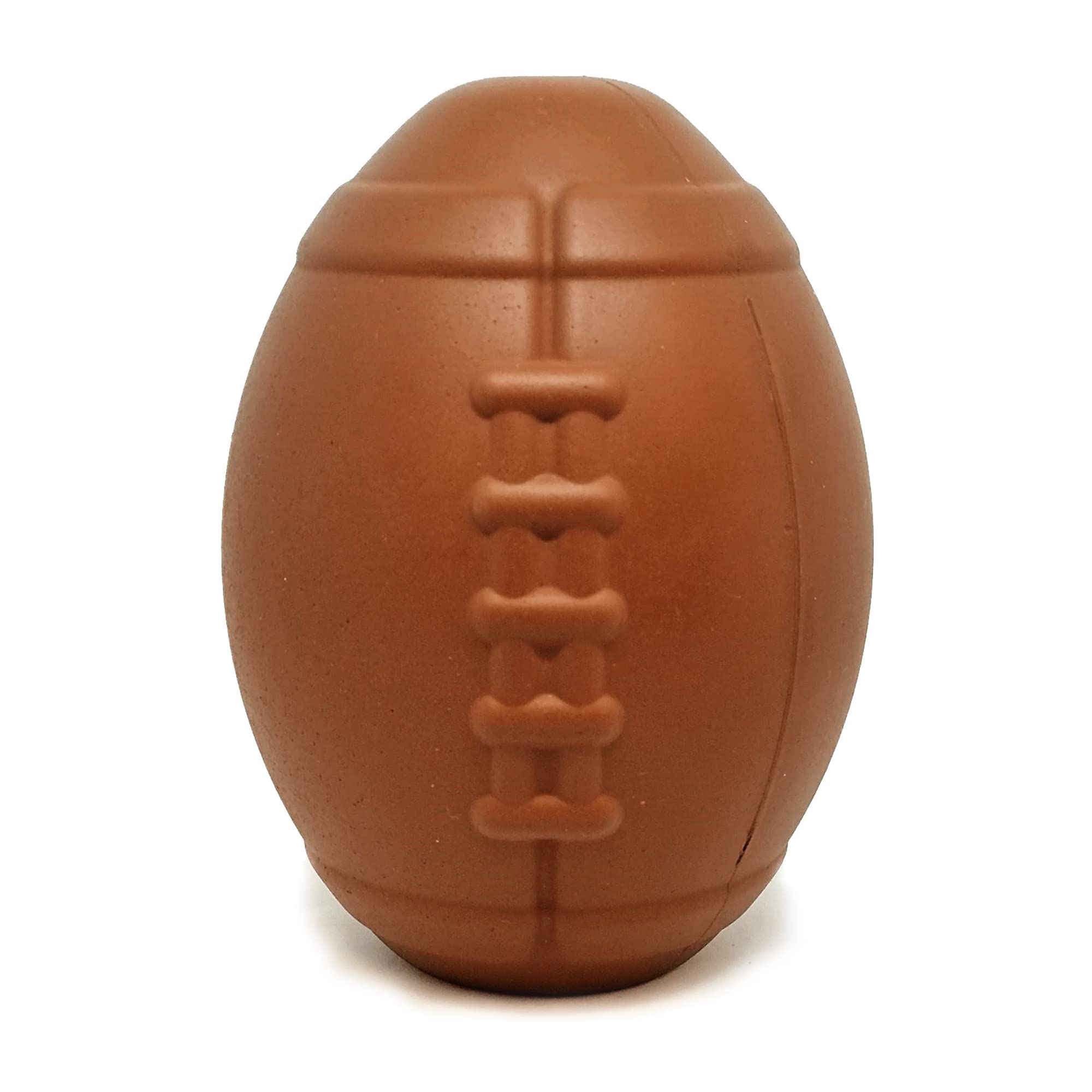SodaPup MuttsKickButt Football - Durable Dog Treat Dispenser & Chew Toy Made in USA from Non-Toxic, Pet Safe, Food Safe Natural 