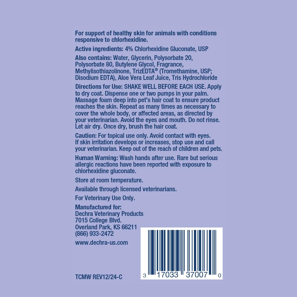 Trizchlor 4 Mousse For Dogs, Cats And Horses, 7.1 Ounce