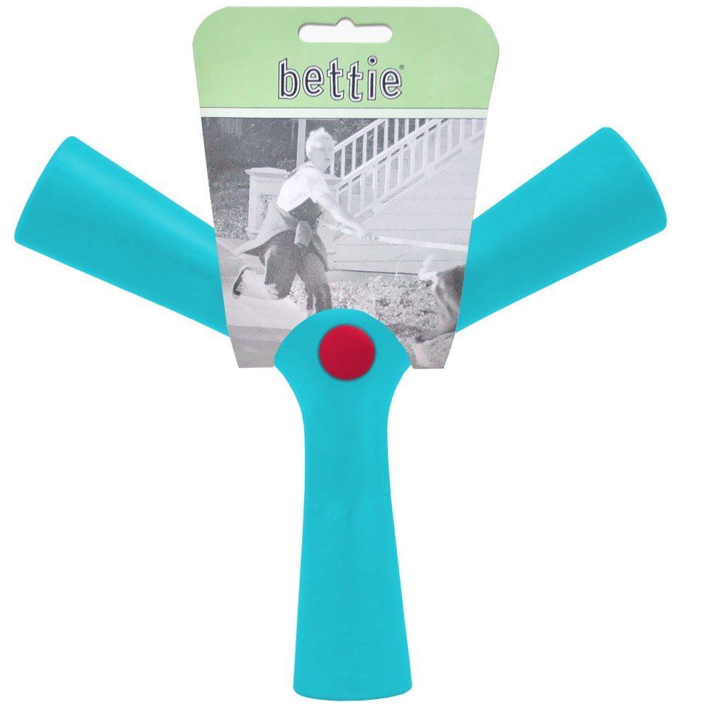 Otis And Claude Bettie Fetch Toy Tail Taggin Teal (Blue) - Large