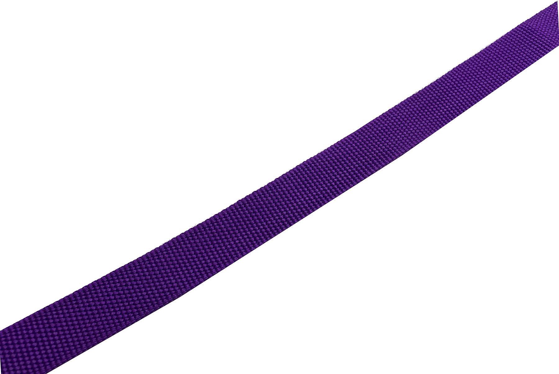 Adjustable Nylon Dog Collar, Durable Pet Collar 1 Inch 3/4 Inch 5/8 Inch Wide, For Large Medium Small Dogs (M(3/4' X 14-21'), Purple)