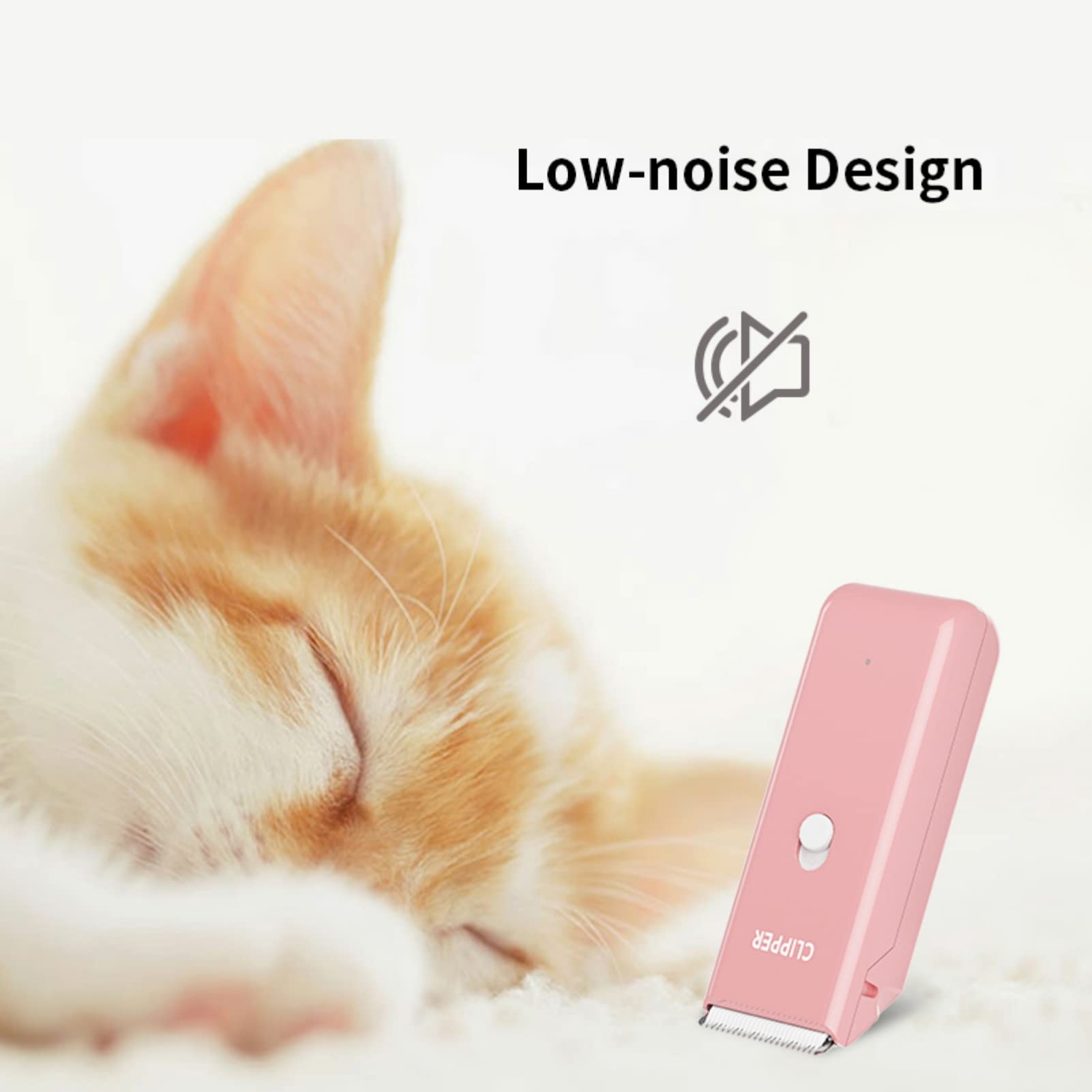 Founouly Upgrade Your Pet Grooming Game Professional Replacement Blades And Charging Cord - Safe, Sharp, And Easy To Use