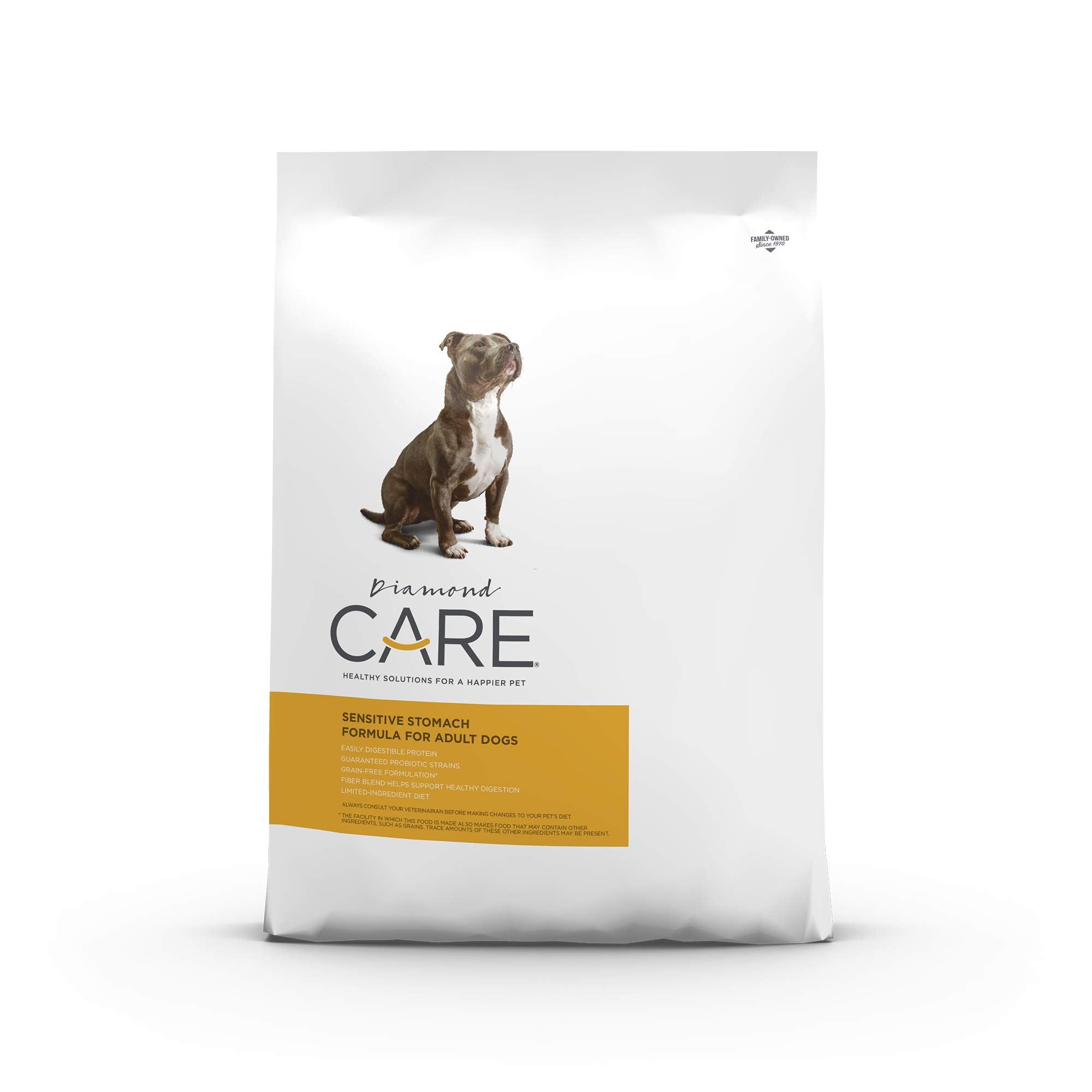 DIAMOND CARE Sensitive Stomach Recipe Specially Made As A Limited Ingredient Diet to Support Dogs with Sensitive Stomach & Diges