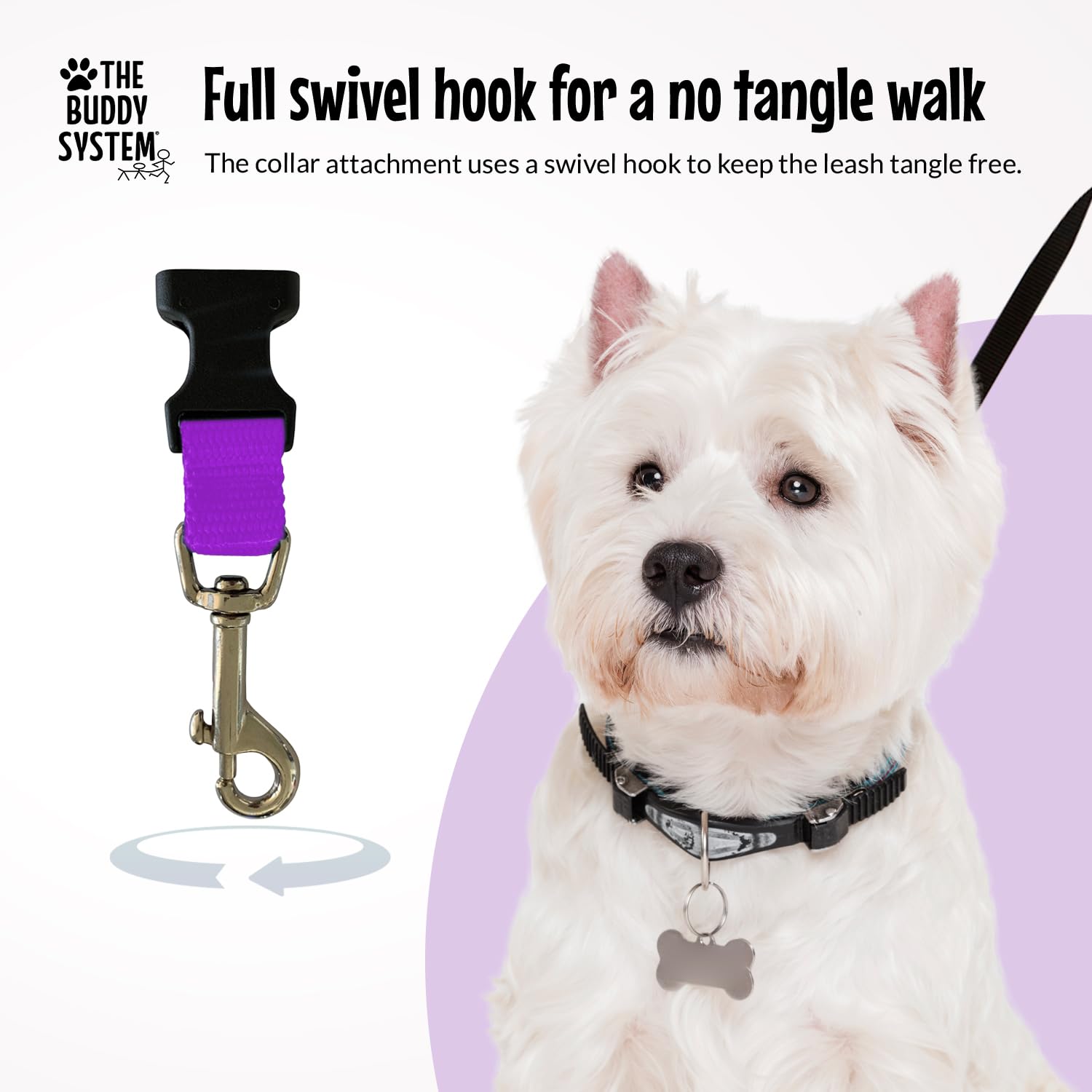 The Buddy System Extra A Buddy Small Purple