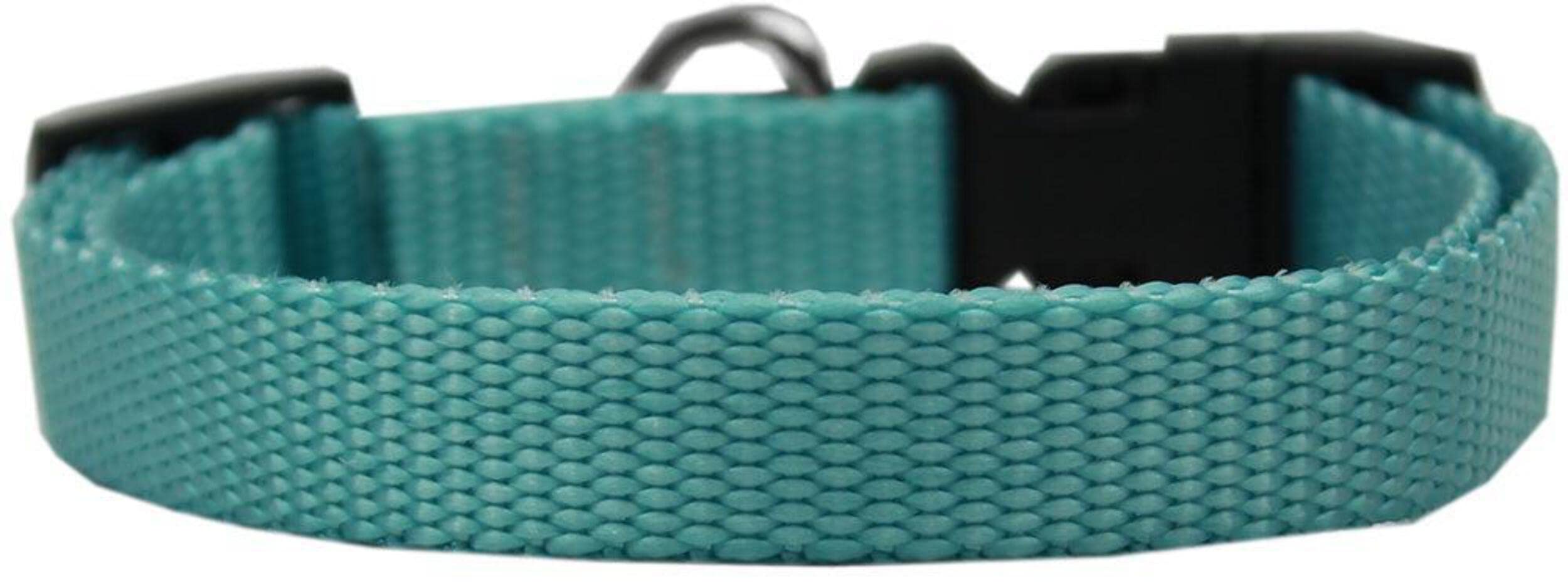 Mirage Pet Products Hot Lime Green Nylon Collar for Small Dogs & Cats - Durable, Lightweight, Stylish