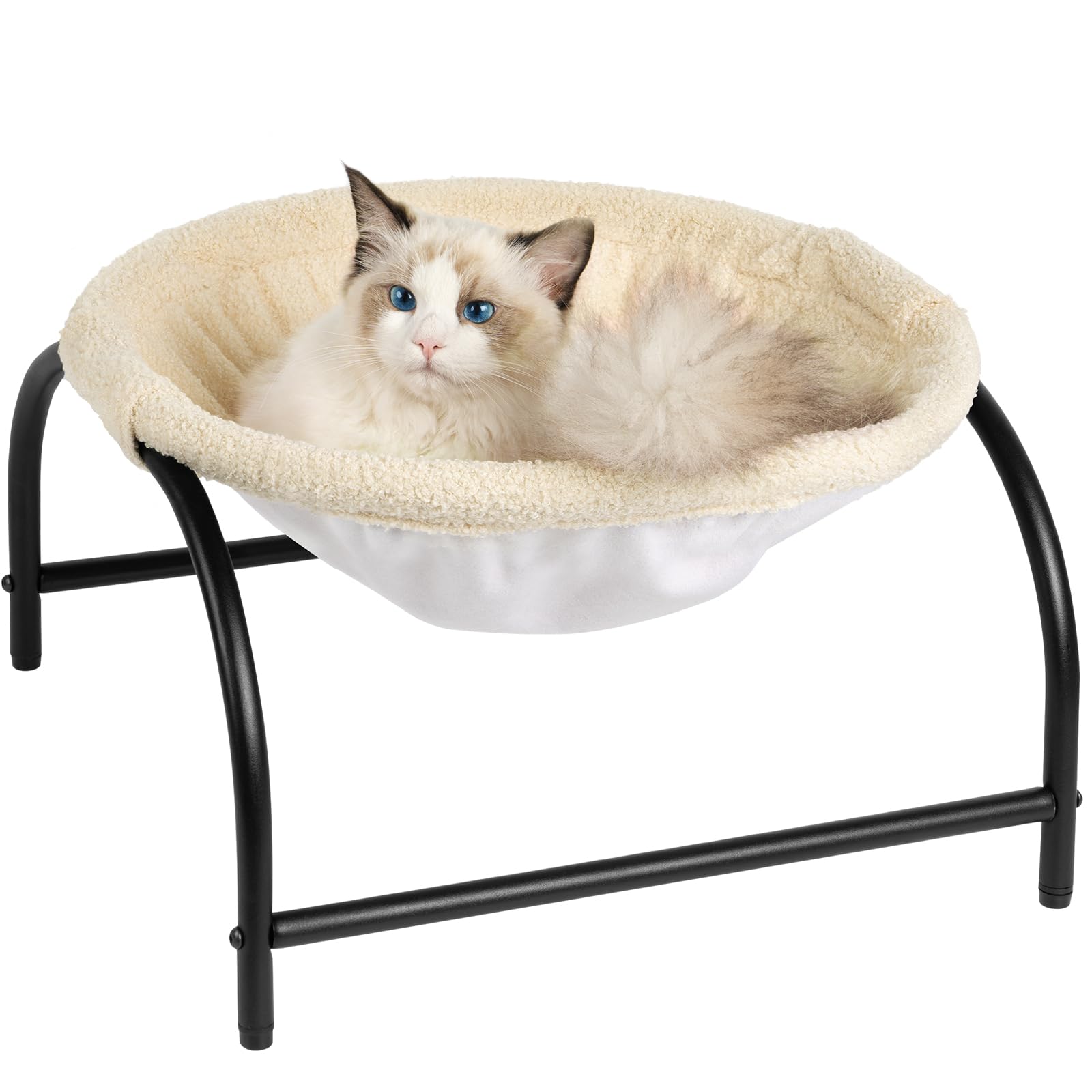 Junspow Cat Bed Dog Perch Pet Hammock Bed Pet Sleeping Cat Supplies Pet Supplies Whole Wash Stable, Detachable, Breathable, Easy
