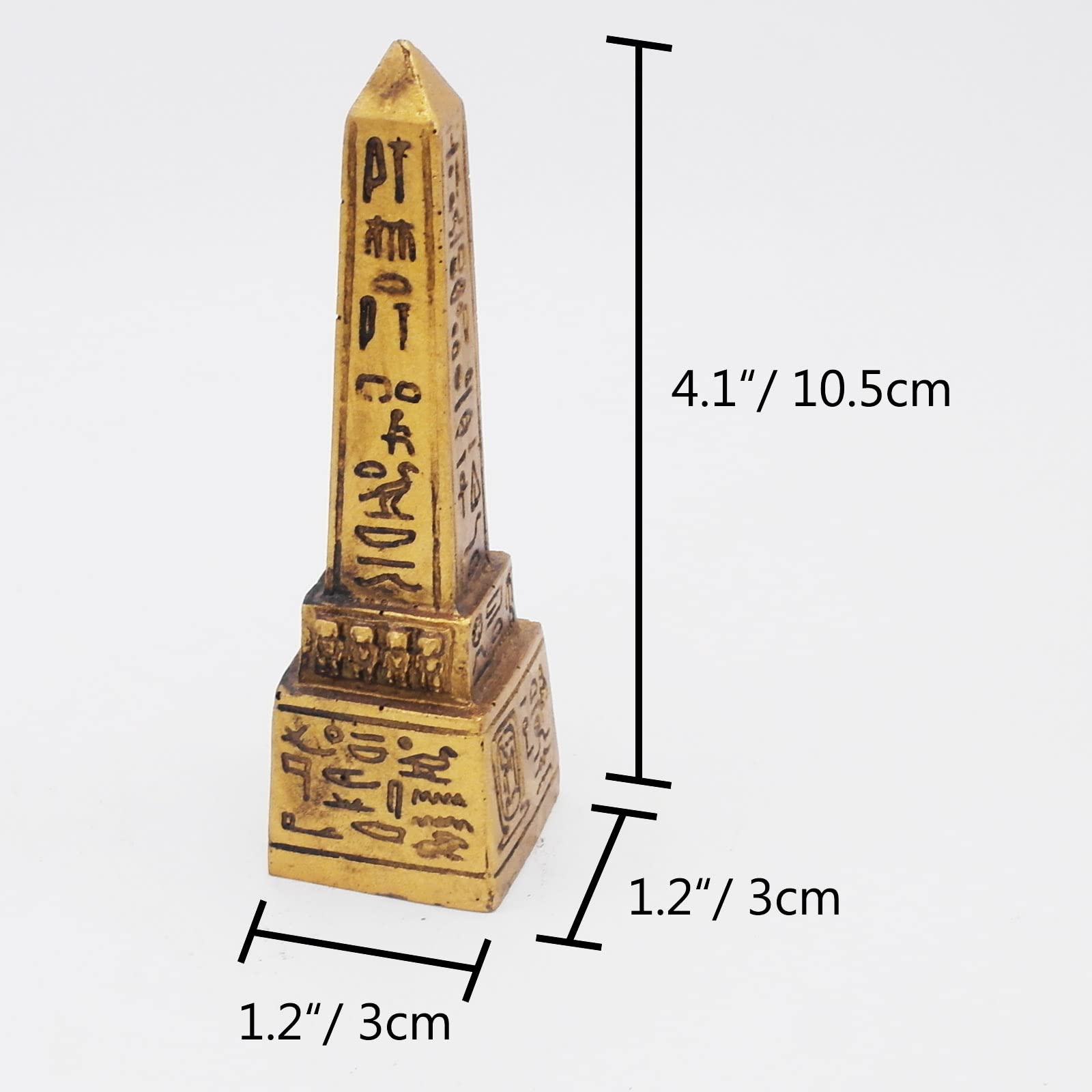 Kocris Casa Obelisk of Ancient Egypt Aquarium Fish Tank Terrarium Decorations Terrarium Reptile Turtle Lizard Spider Tanks Egypt