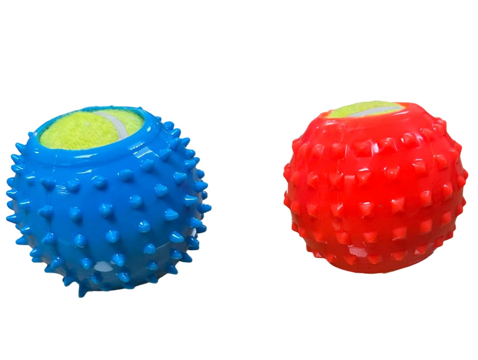 Dog Trust Indestructible Squeaky Dog Balls for Aggressive Chewers, Interactive Dog Toys for Aggressive Chewers for Relieving Anx