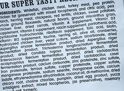 I and love and you Nude Super Food Dry Cat Food - Whitefish + Chicken - Grain Free, High Protein, No Fillers, Superfoods, 5lb Ba