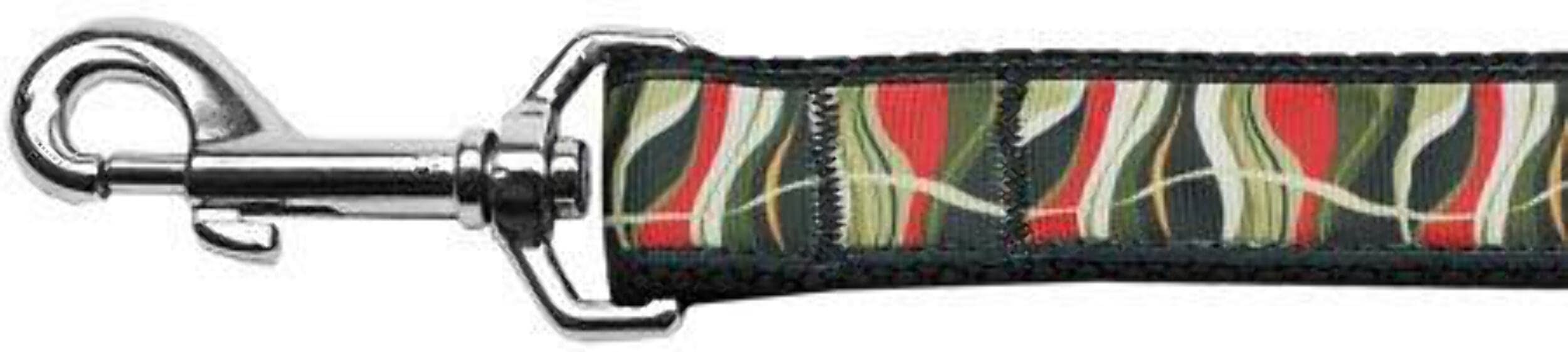 Pet Dog & Cat Nylon Collar or Leash, &quot;Lava Lamp&quot; MD Collar