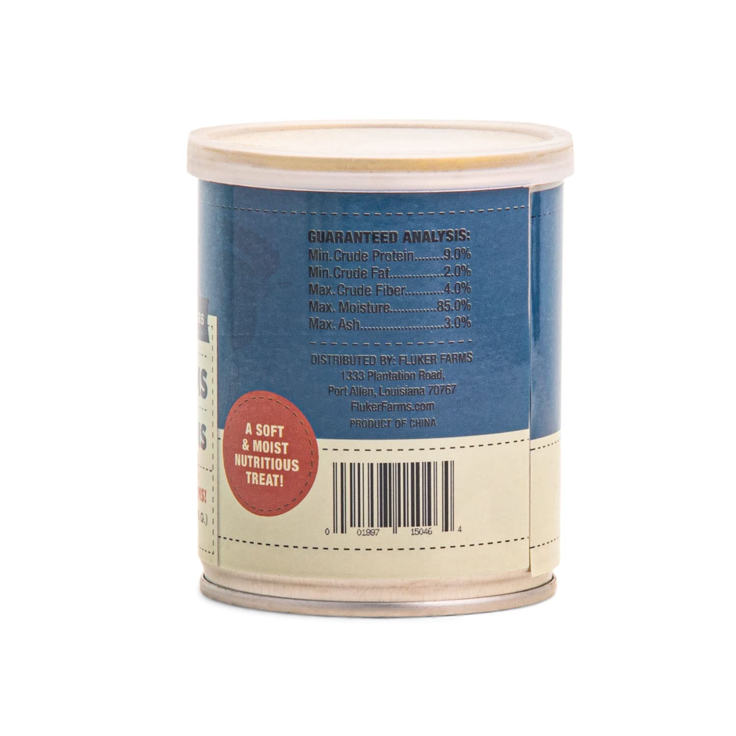 Flukers Culinary Coop Canned Soldier Worms Chicken Treat, All Natural and Packed with Protein, 2.75 oz