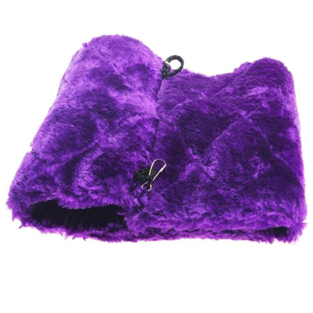 Pesp Pet Bird Nest Hammock Hanging Cave Cage Plush Snuggle Happy Hut Tent Bed (Small)