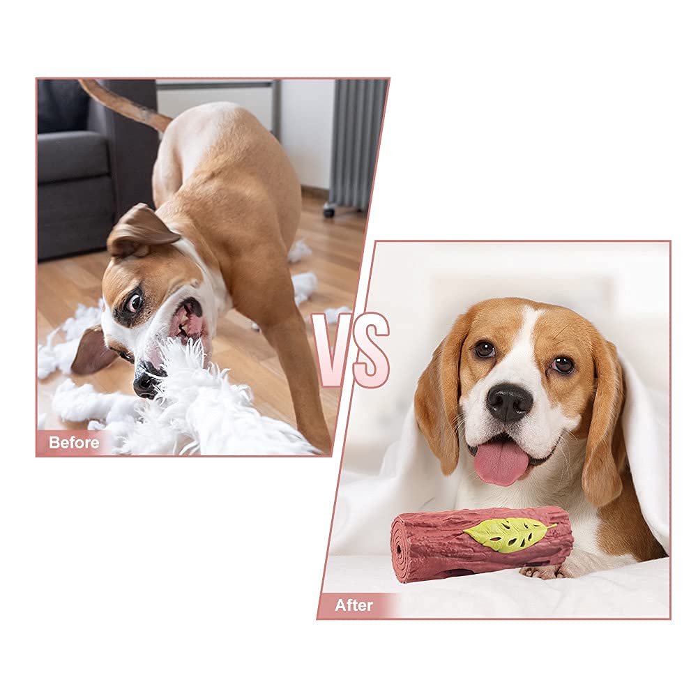 Heavy Duty Dog Chew Toys - Super Dog Toys For Aggressive Chewers. Tough Dog Toys. Rubber Dog Toys. Indestructible Dog Toys For A