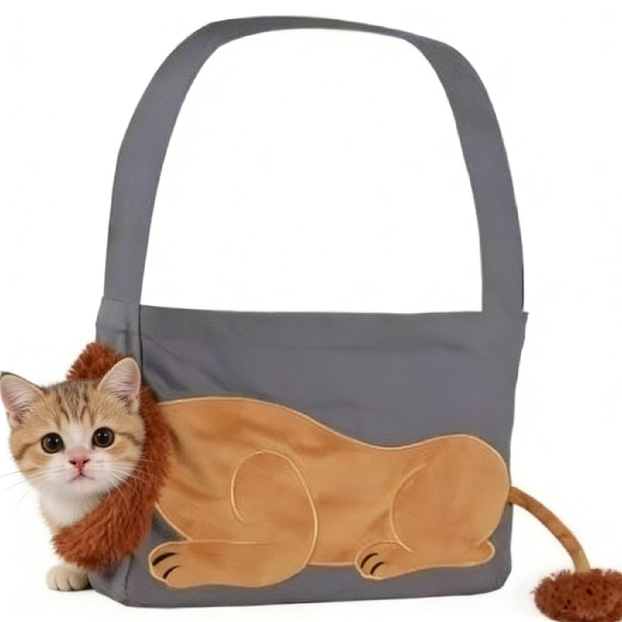 JunWondC Dog Carrier Bag, Cat Sling Carrier Soft, Portable Dog Small Purse, Pet Carrier for Puppy, Lightweight Travel Hiking Bag