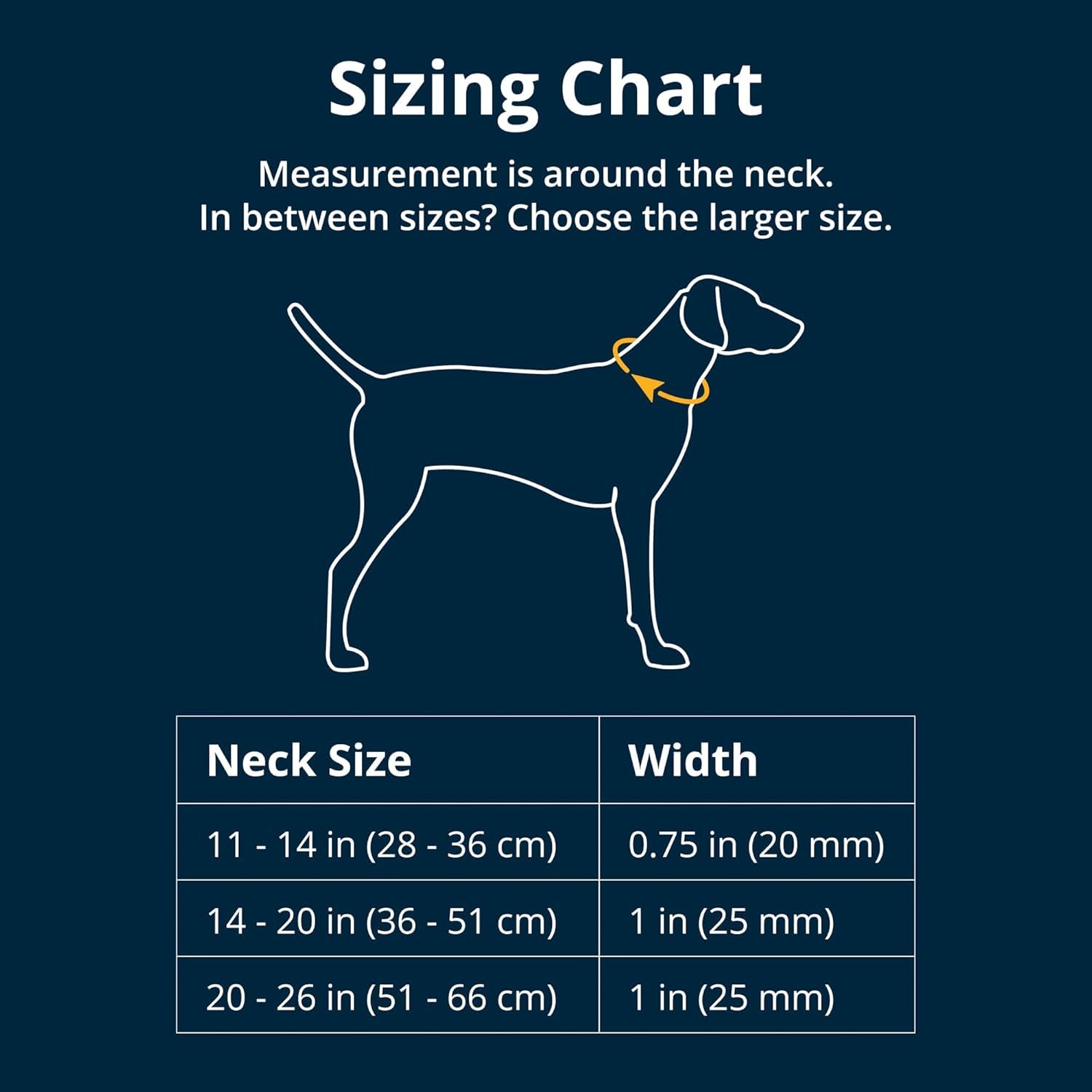 Ruffwear, Crag Dog Collar, Reflective and Comfortable Collar for Everyday Use, Canyon Oxbow, 20''-26''