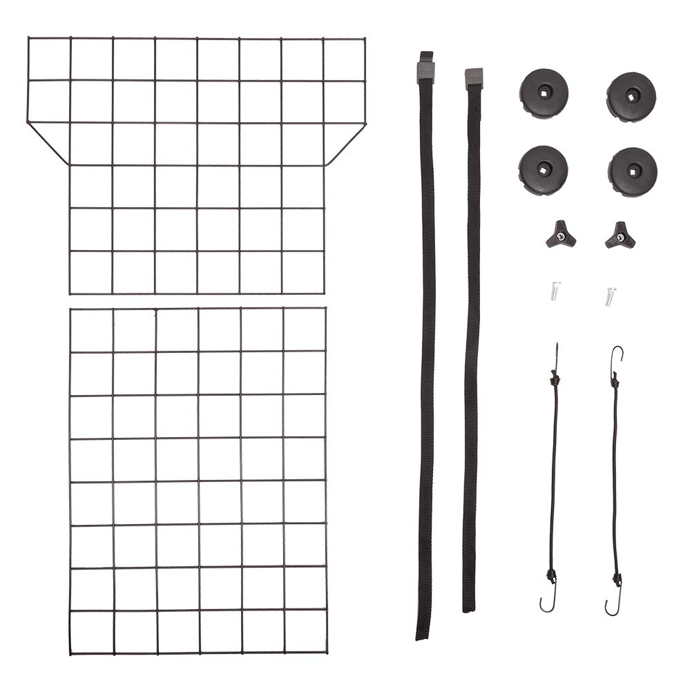 Kooltail Dog Car Barrier - Front Seat Pet Vehicle Barriers Adjustable Steel,Safety Guaranteed Dogs And Passengers For Cars&Suv'S, For Small And Medium Dogs