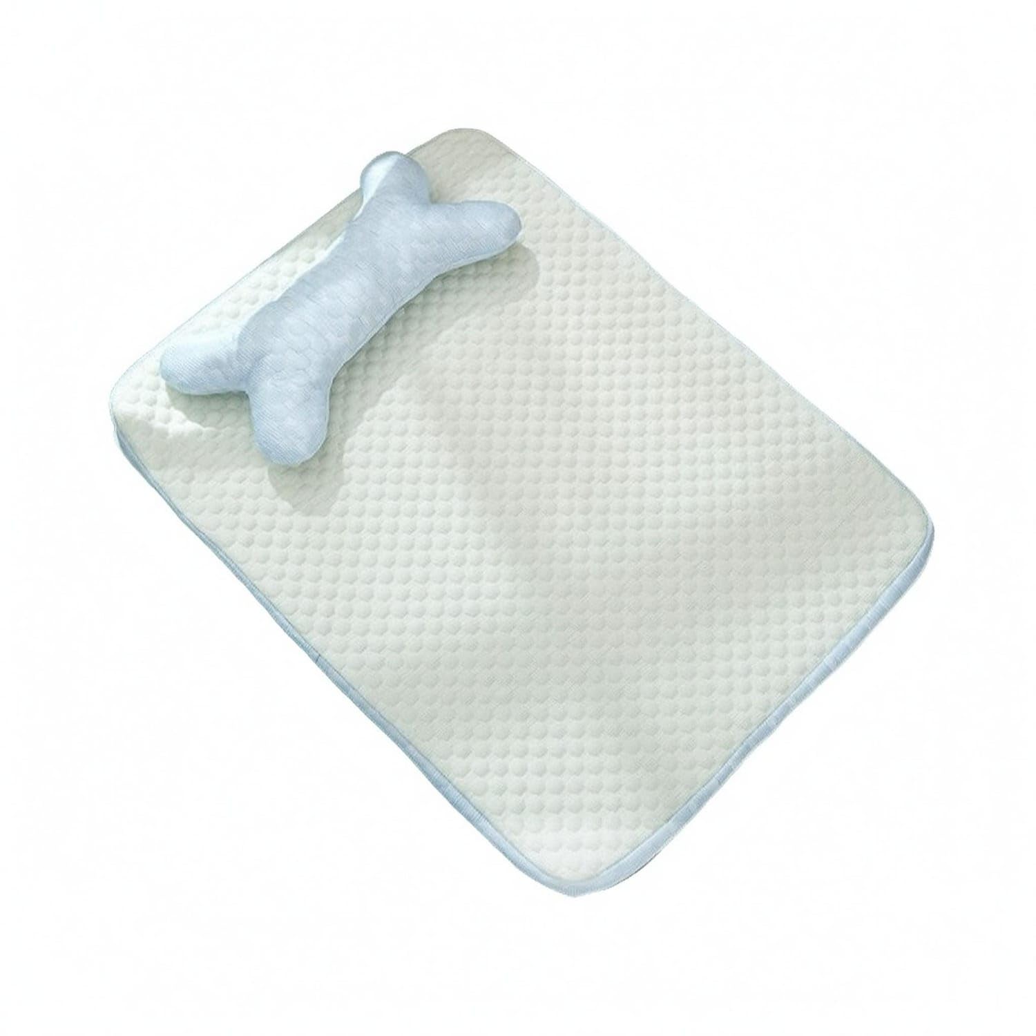STYLEHEAVEN Padded Cooling Mat Dimpled Surface Cooling Bed Mat Breathable Easy to Clean for Sleeping, Resting, Green, S Pet Supp